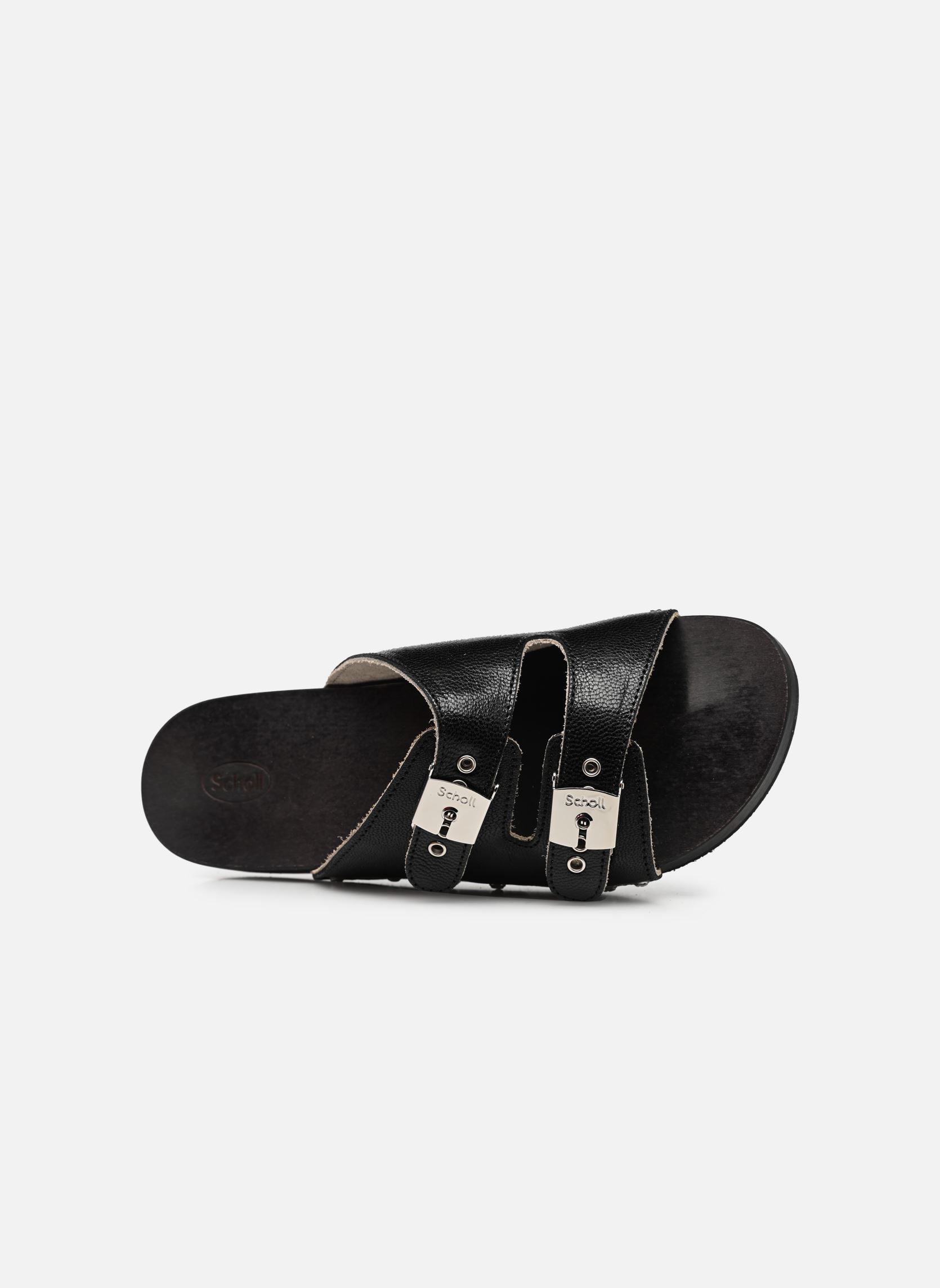 Pantoletten PESCURA 2 STRAPS FLEX ICONIC damen schwarz Scholl Pantoletten PESCURA 2 STRAPS FLEX ICONIC damen schwarz Black