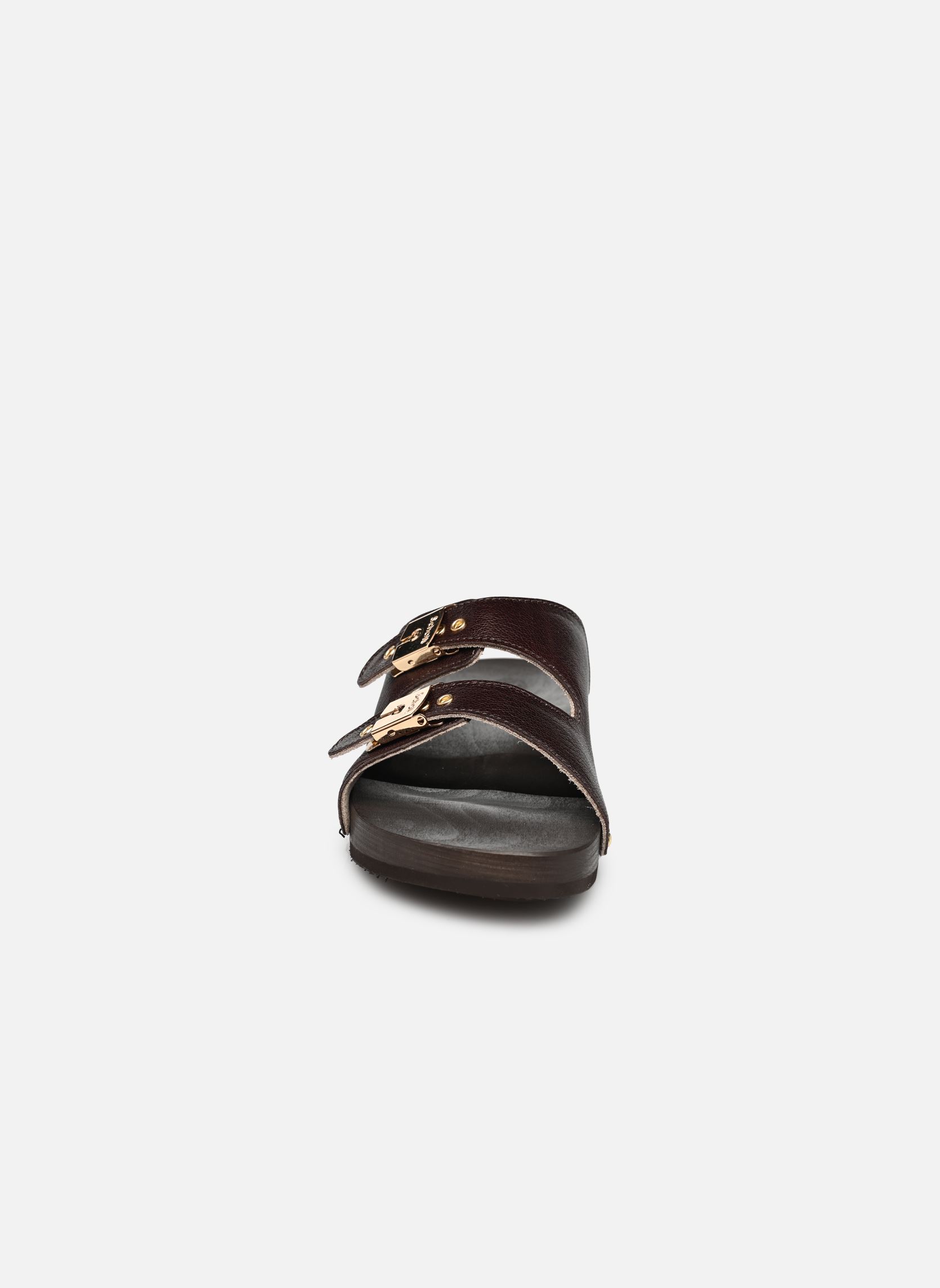 Mules PESCURA 2 STRAPS FLEX ICONIC femme marron Scholl Mules PESCURA 2 STRAPS FLEX ICONIC femme marron Brown