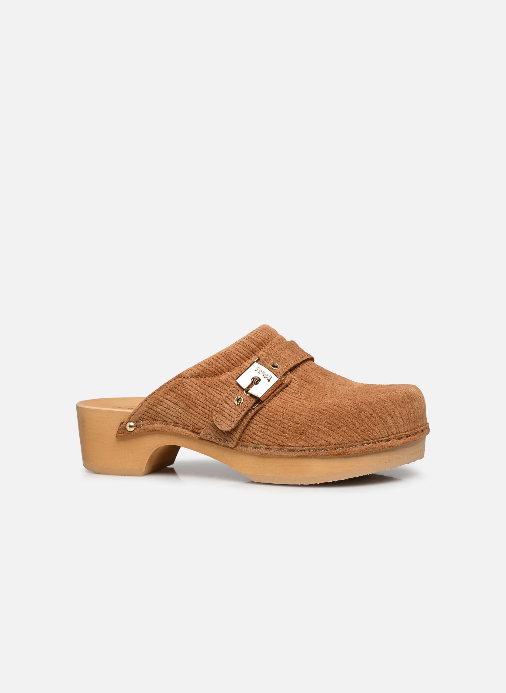 Pantoletten PESCURA CLOG 50 ICONIC damen braun Scholl Pantoletten PESCURA CLOG 50 ICONIC damen braun Tan