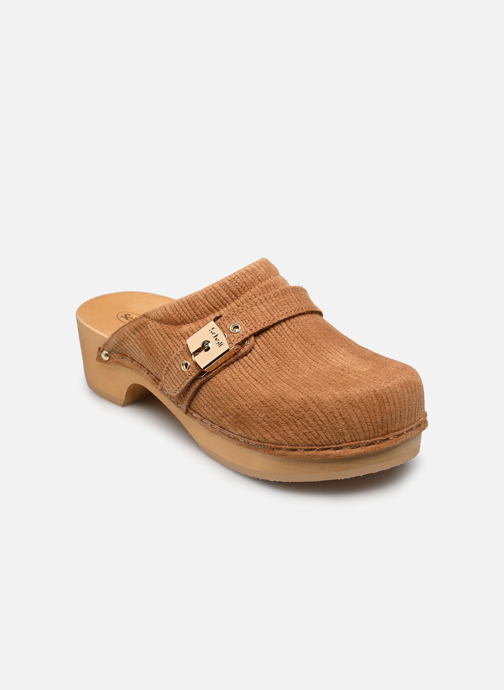 Pantoletten PESCURA CLOG 50 ICONIC damen braun Scholl Pantoletten PESCURA CLOG 50 ICONIC damen braun Tan