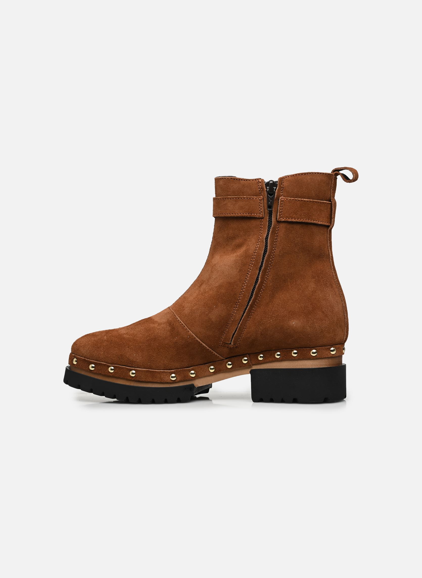 Bottines basses NAOMI STUDS ICONIC femme marron Scholl Bottines basses NAOMI STUDS ICONIC femme marron Cognac