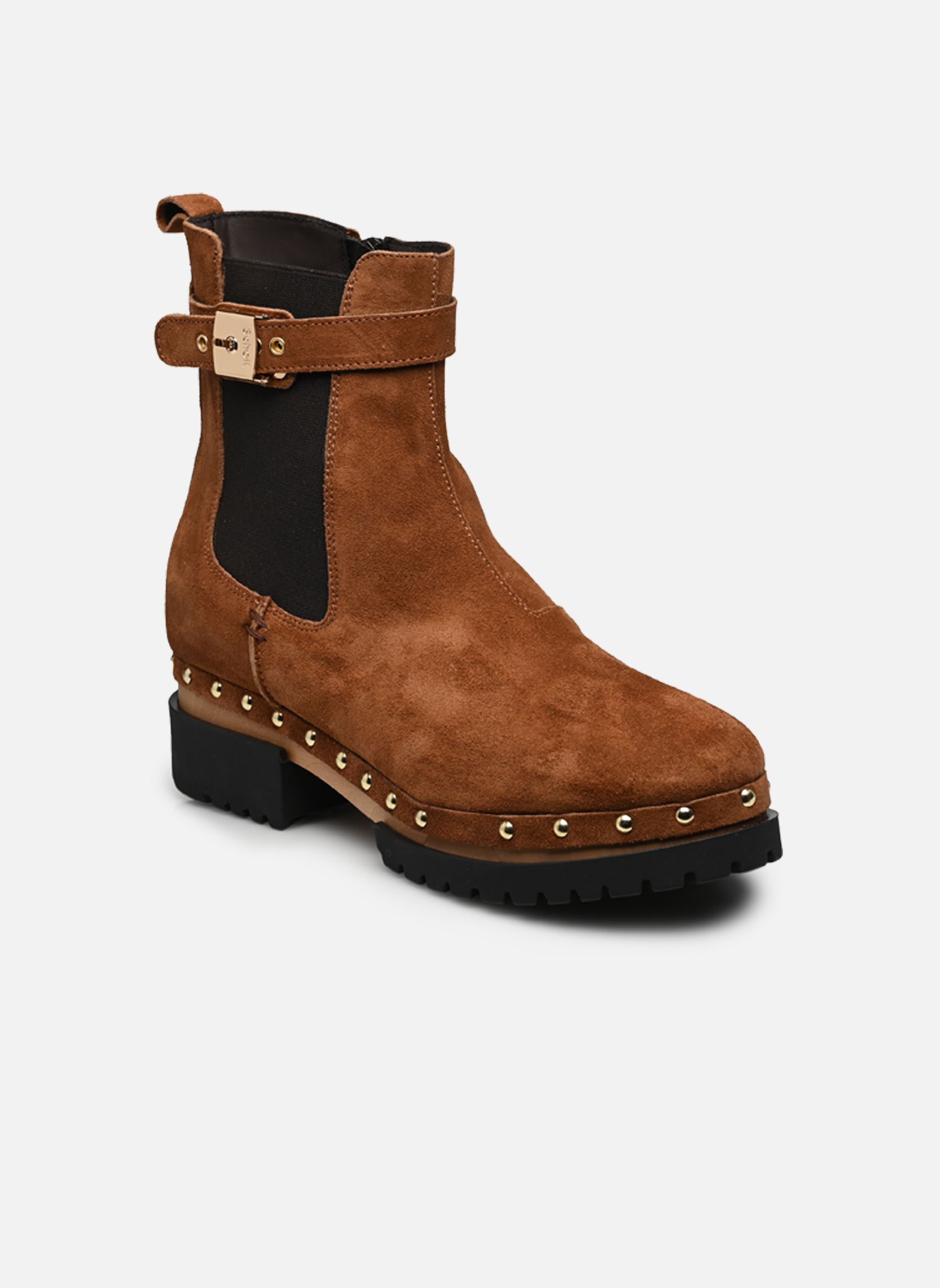 Bottines basses NAOMI STUDS ICONIC femme marron Scholl Bottines basses NAOMI STUDS ICONIC femme marron Cognac