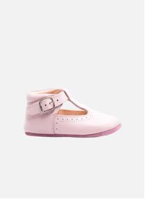Ballerines Chausson cuir bébé garçon blanc