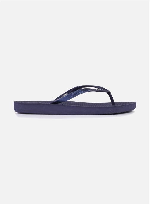 Isotoner Tongs Tongs Femme tige paillettes Marine femme bleu