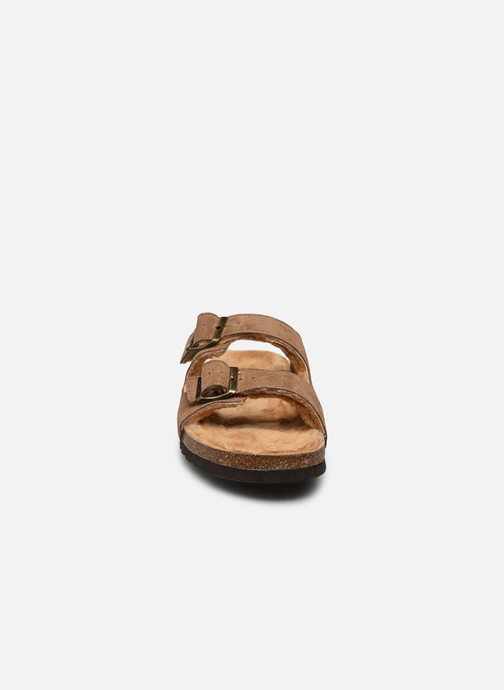 Mules JULIEN COLLECTION homme marron Scholl Mules JULIEN COLLECTION homme marron Taupe Fur