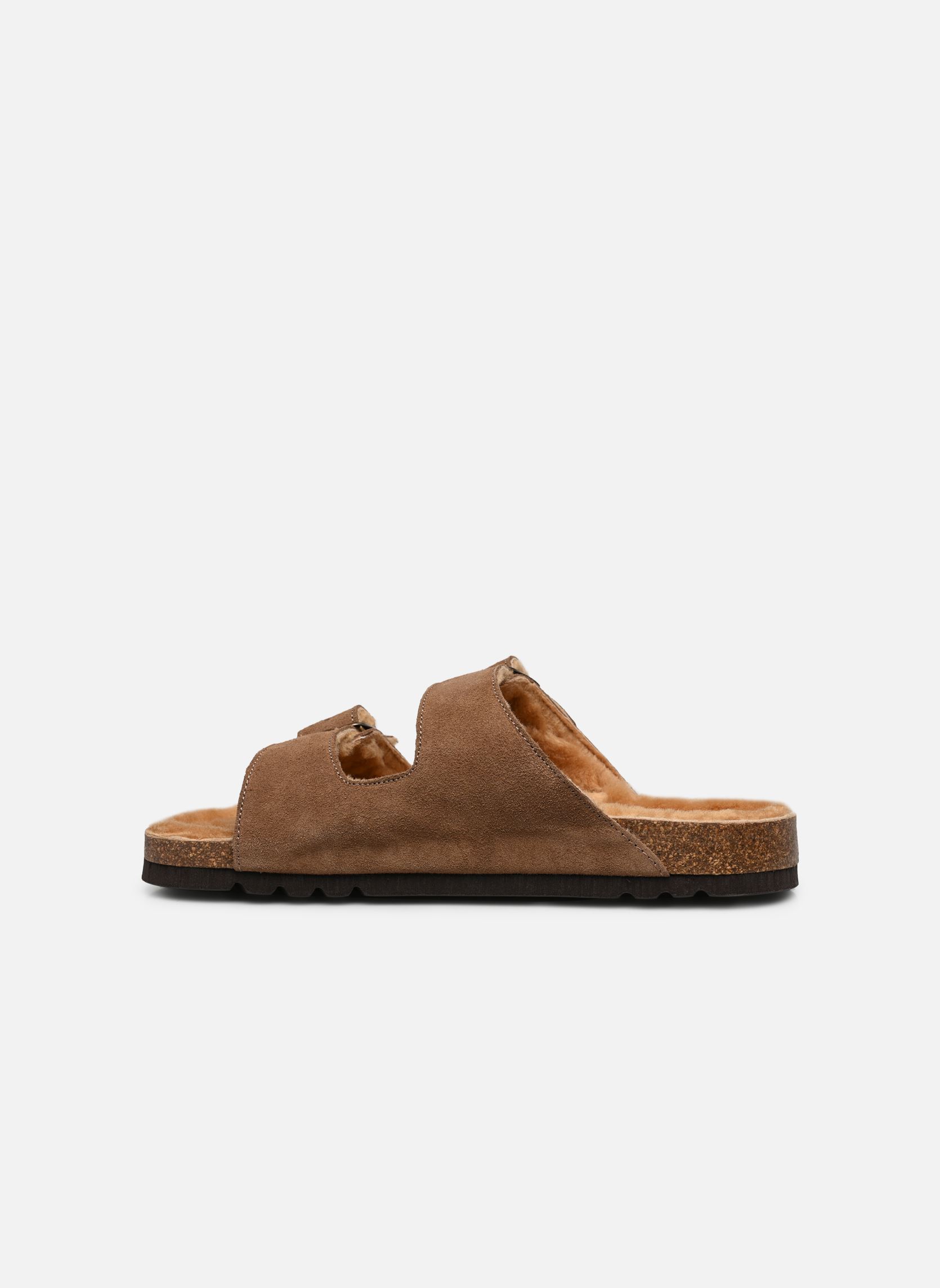 Mules JULIEN COLLECTION homme marron Scholl Mules JULIEN COLLECTION homme marron Taupe Fur