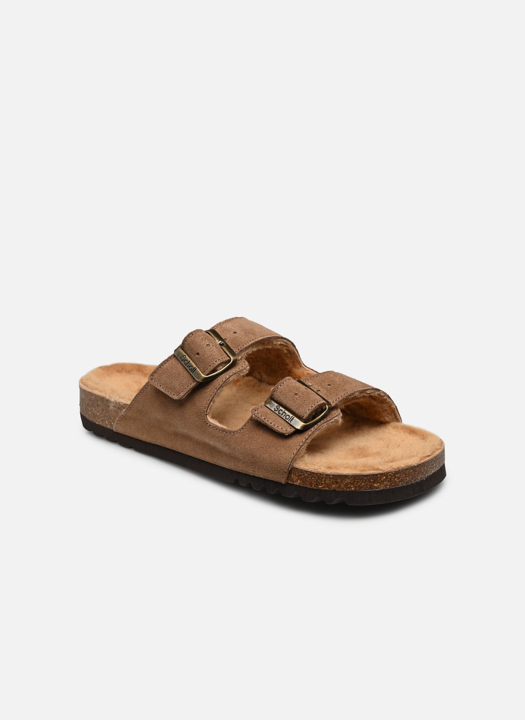 Mules JULIEN COLLECTION homme marron Scholl Mules JULIEN COLLECTION homme marron Taupe Fur
