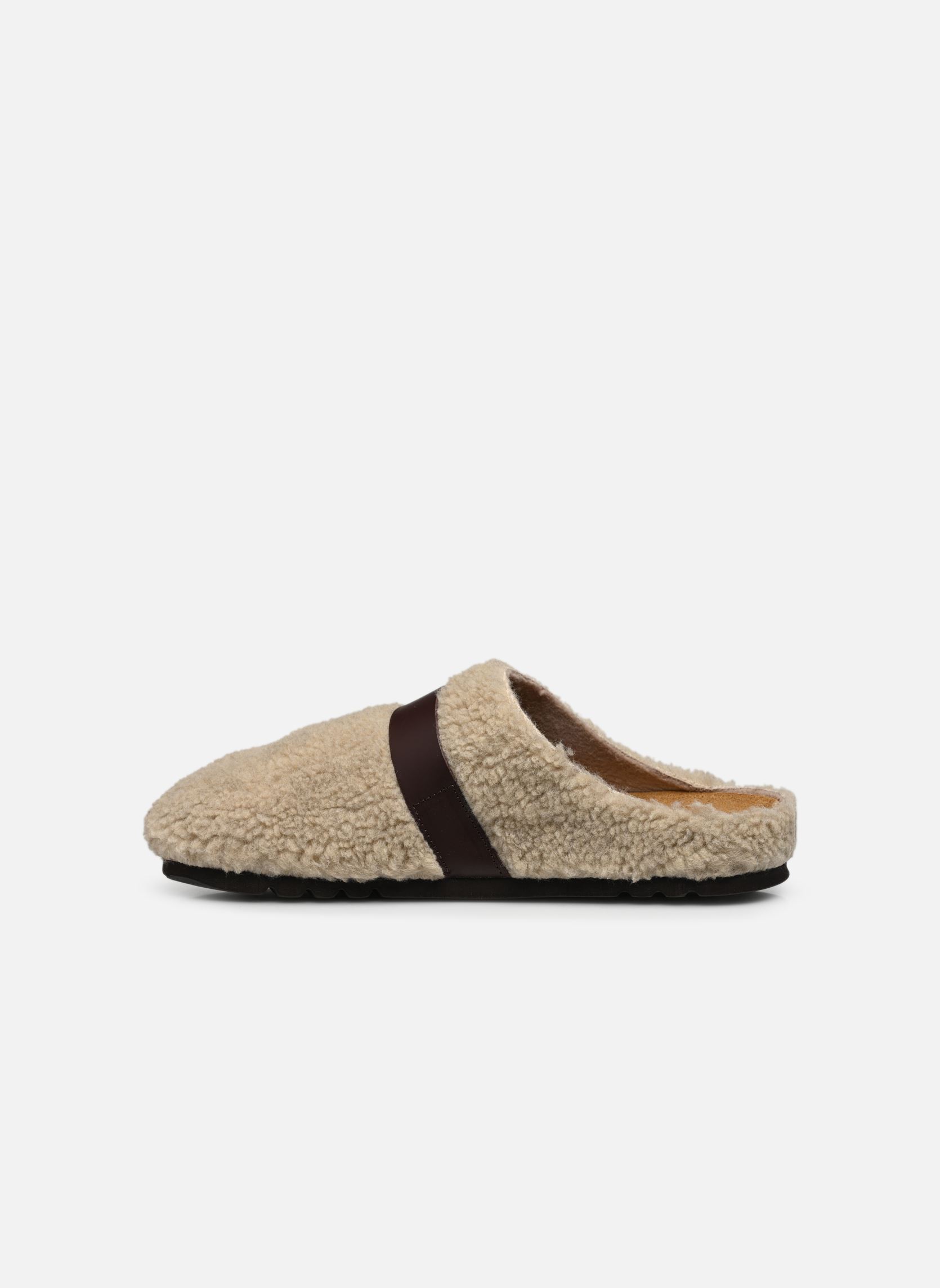 Mules CHARLES COLLECTION homme beige Scholl Mules CHARLES COLLECTION homme beige Taupe Dark Brown