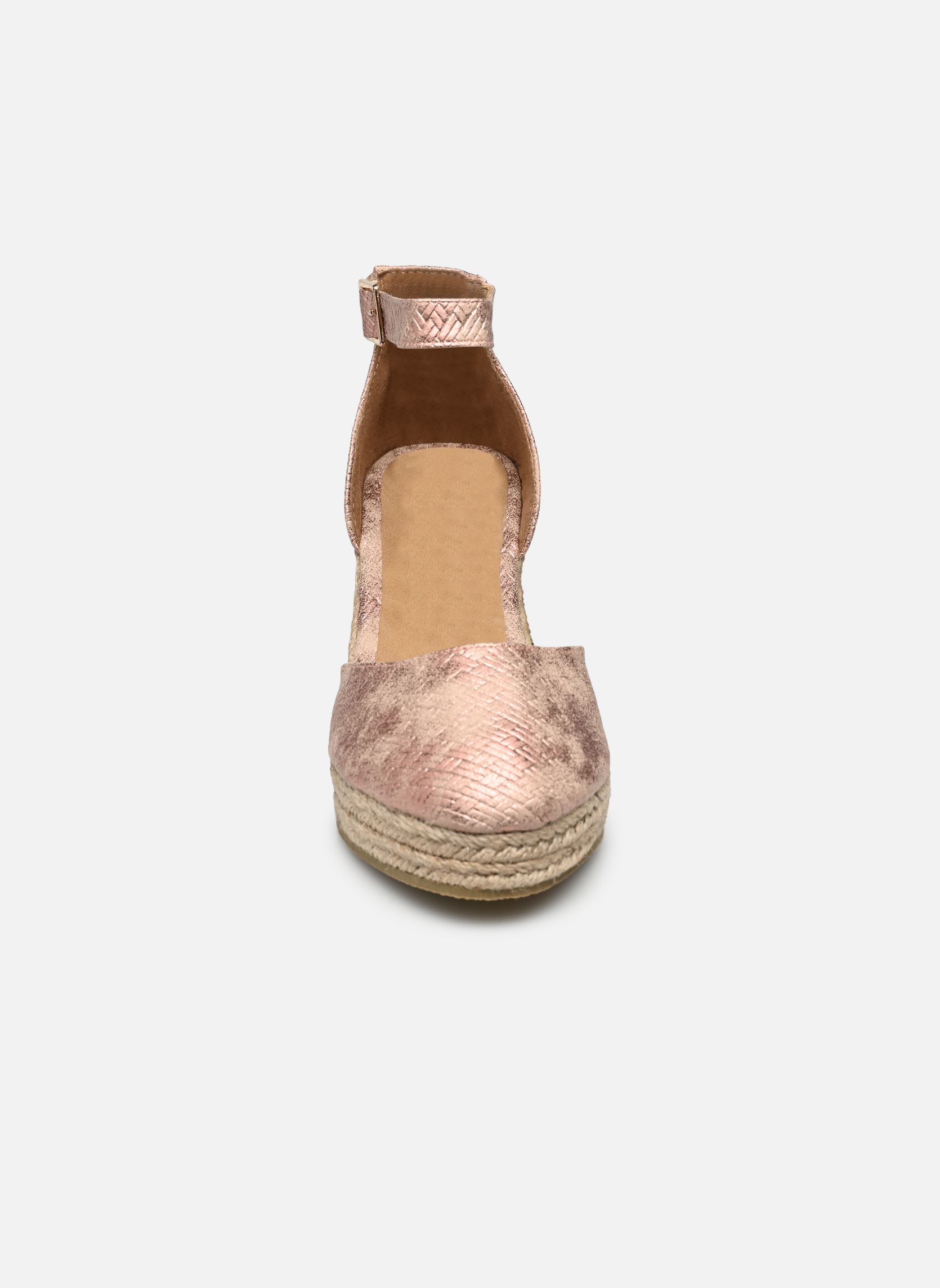 Keil- und Plateau-Espadrilles THYVER damen rosa I Love Shoes Keil- und Plateau-Espadrilles THYVER damen rosa ROSE