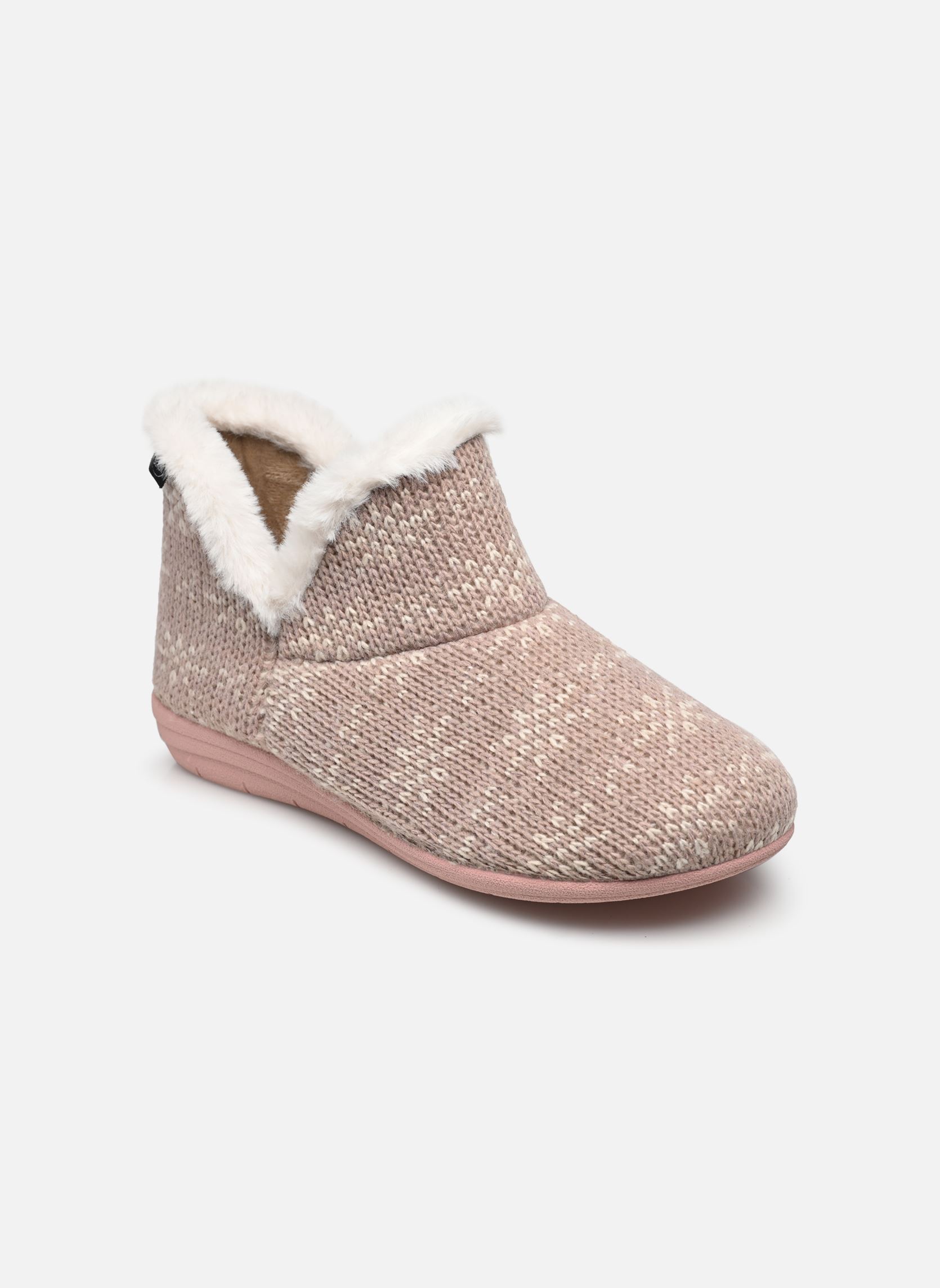 Chaussons CREAMY BOOTIE COMFORT femme rose Scholl Chaussons CREAMY BOOTIE COMFORT femme rose Dusty Pink