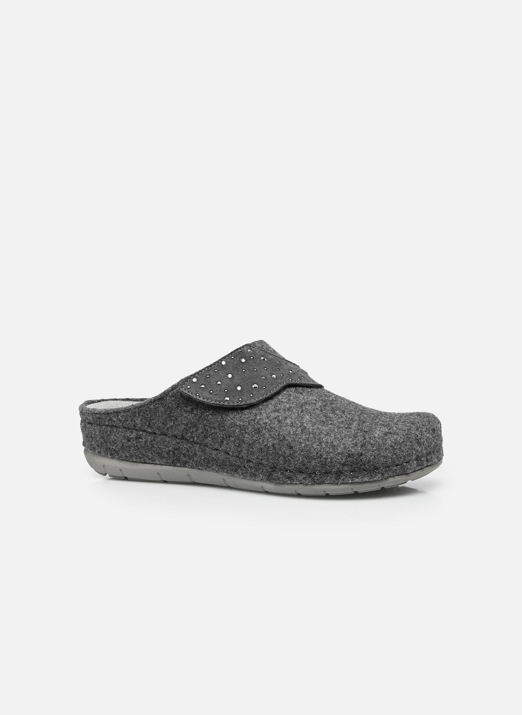 Pantoffels BRUGES COMFORT dames grijs Scholl Pantoffels BRUGES COMFORT dames grijs Dark Grey