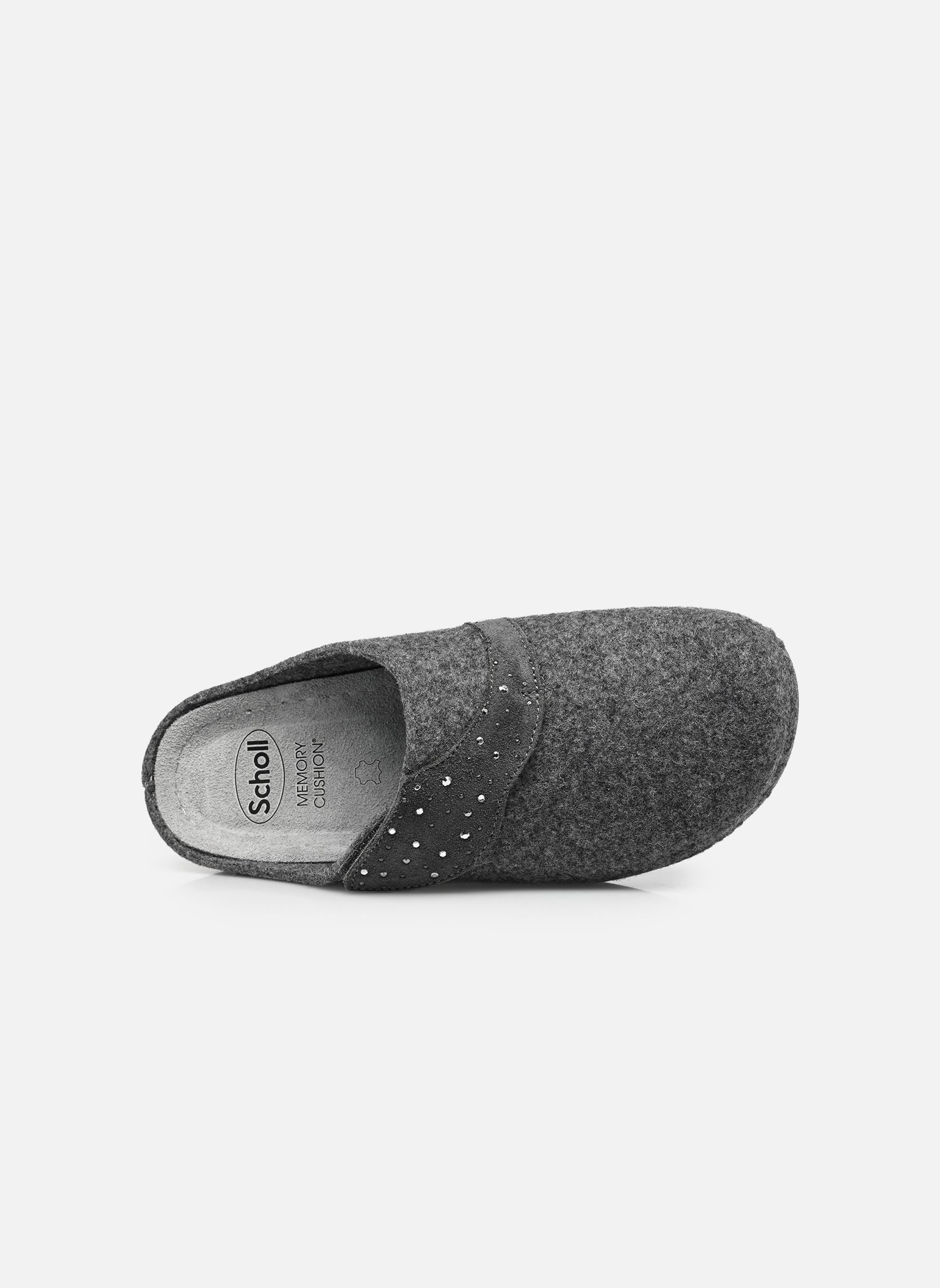 Pantoffels BRUGES COMFORT dames grijs Scholl Pantoffels BRUGES COMFORT dames grijs Dark Grey