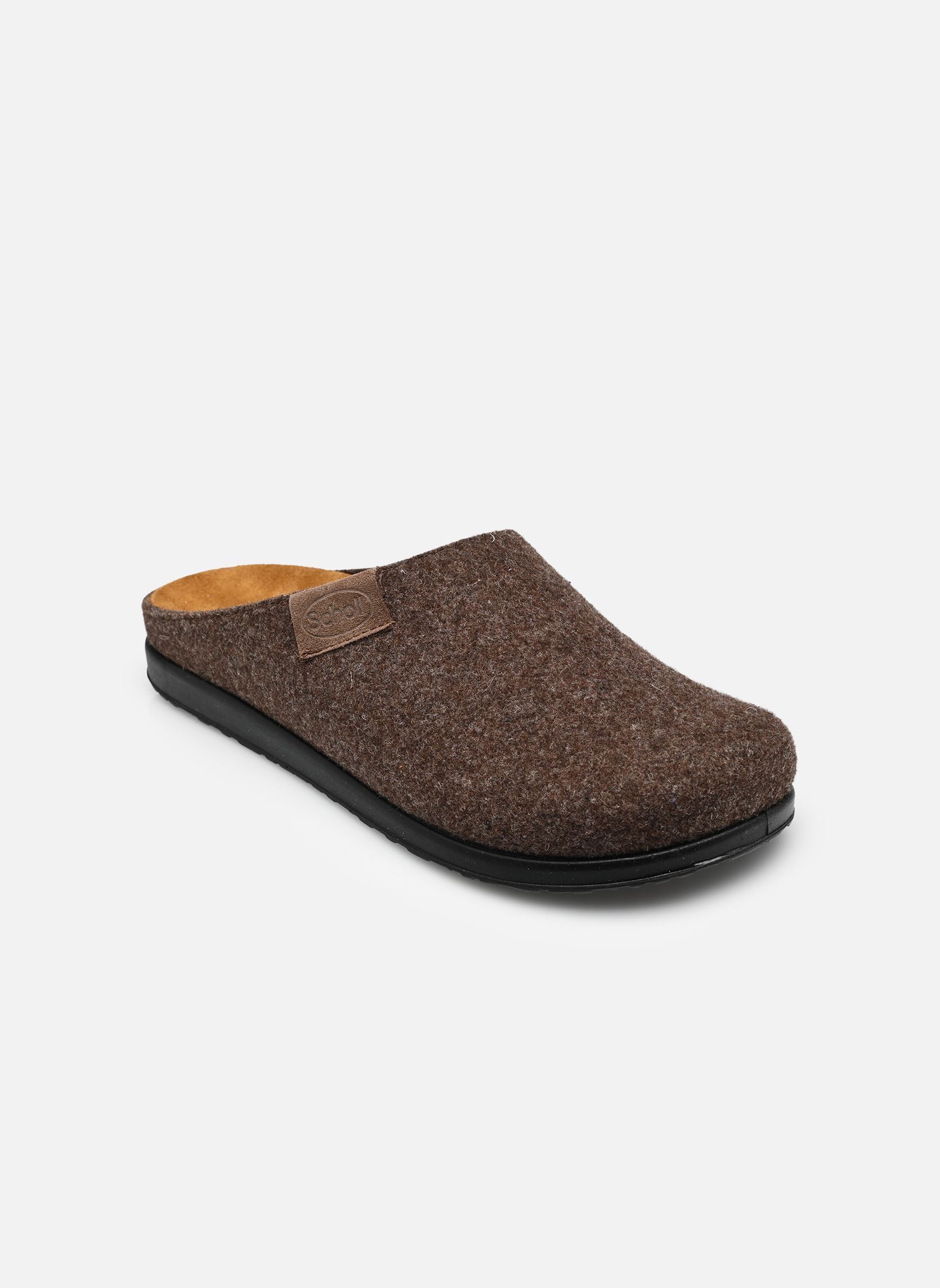 Chaussons ELIO COMFORT homme marron Scholl Chaussons ELIO COMFORT homme marron DARK BROWN