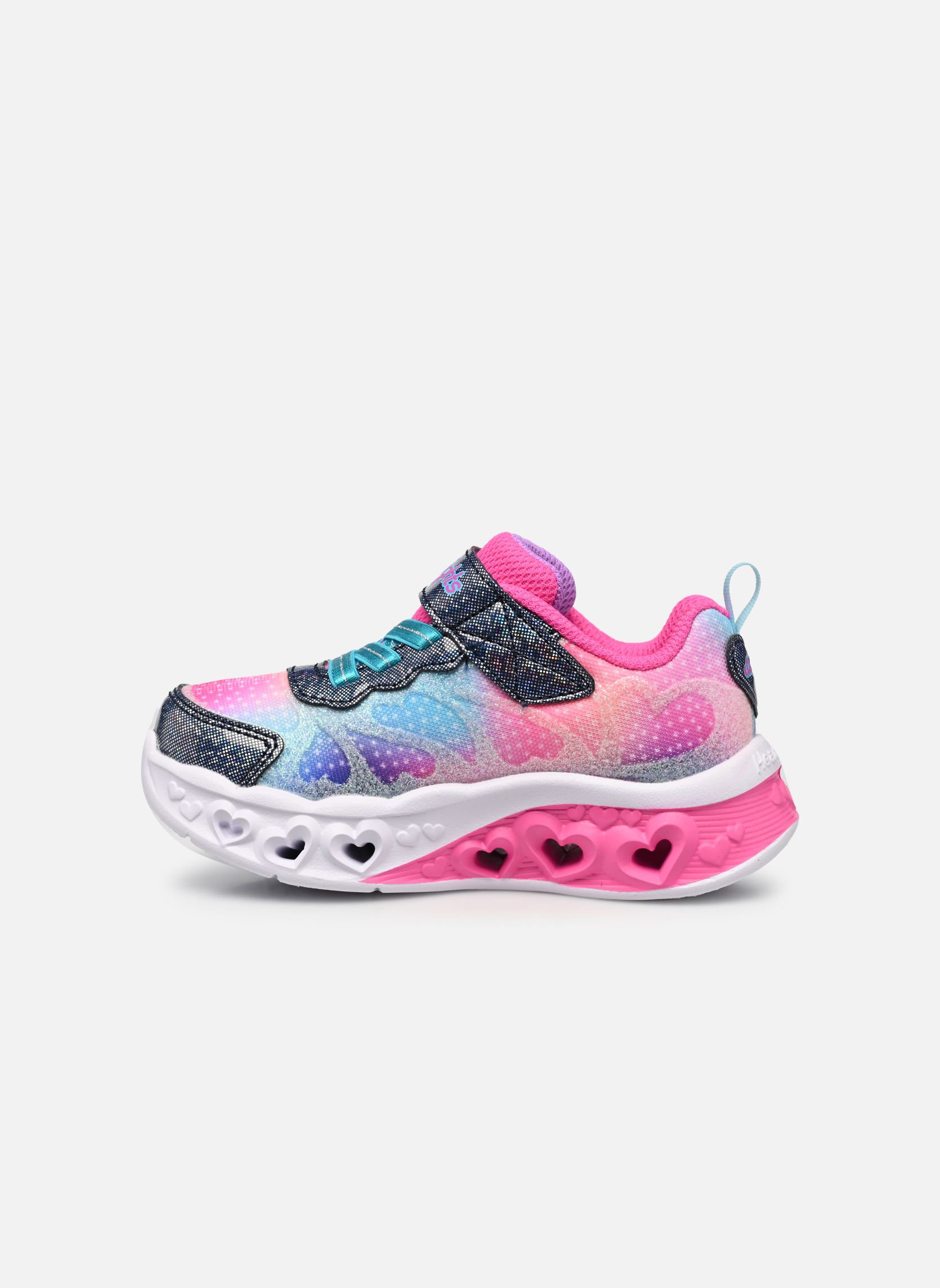 Baskets basses Flutter Heart Lights fille multicolore Skechers Baskets basses Flutter Heart Lights fille multicolore NVMT
