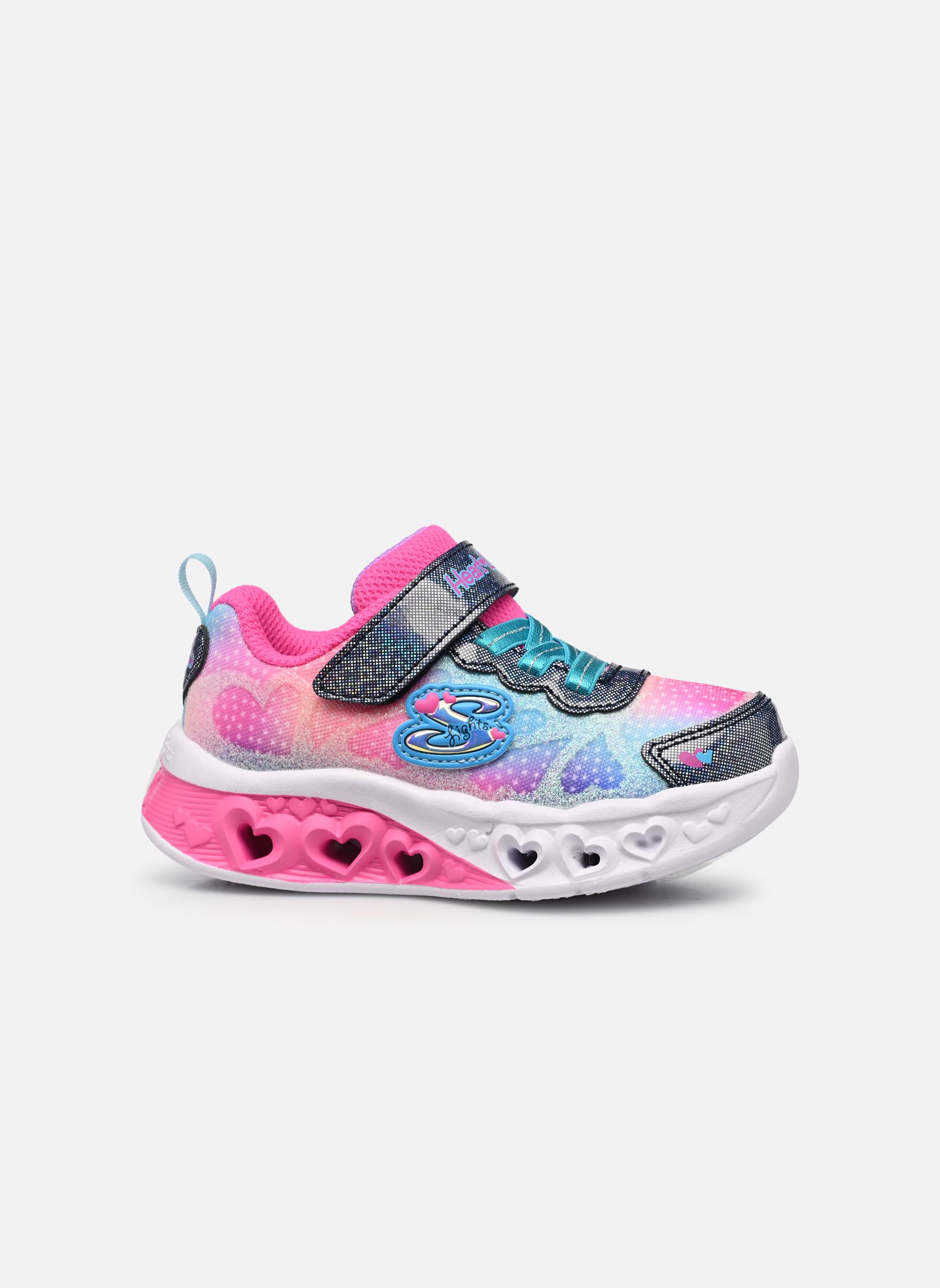 Baskets basses Flutter Heart Lights fille multicolore Skechers Baskets basses Flutter Heart Lights fille multicolore NVMT