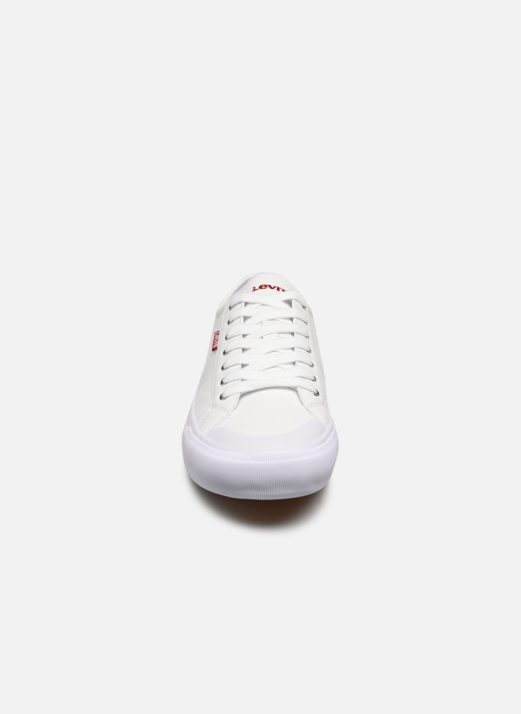 Baskets toile HERNANDEZ 3.0 homme blanc Levi's Baskets toile HERNANDEZ 3.0 homme blanc REGULAR WHITE
