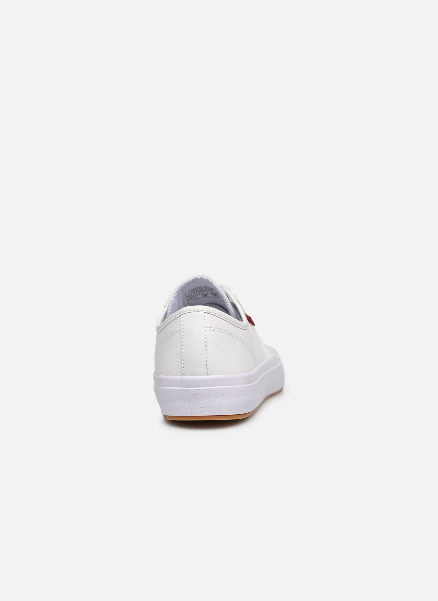 Baskets toile HERNANDEZ 3.0 homme blanc Levi's Baskets toile HERNANDEZ 3.0 homme blanc REGULAR WHITE