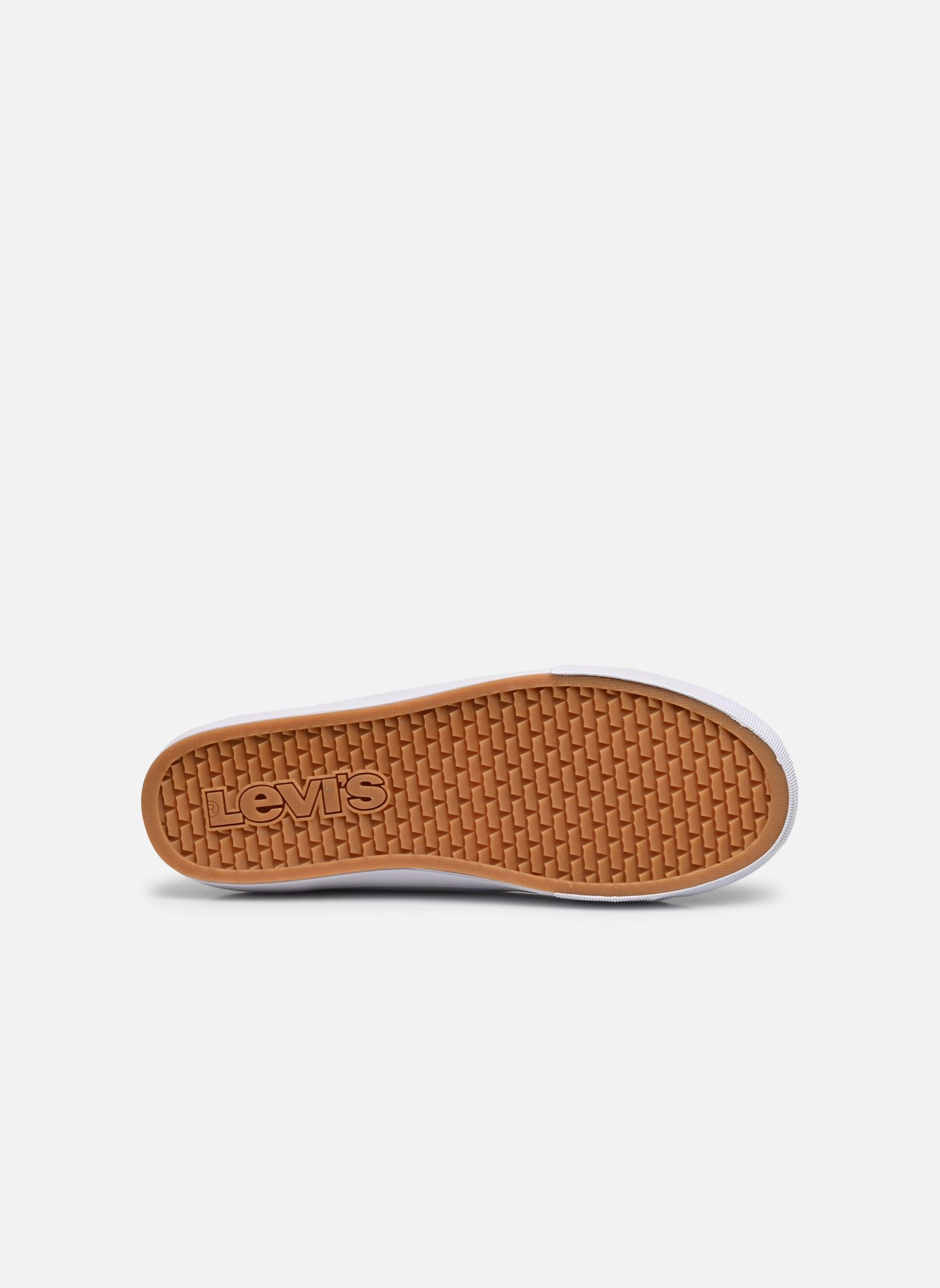 Baskets toile HERNANDEZ 3.0 homme blanc Levi's Baskets toile HERNANDEZ 3.0 homme blanc REGULAR WHITE