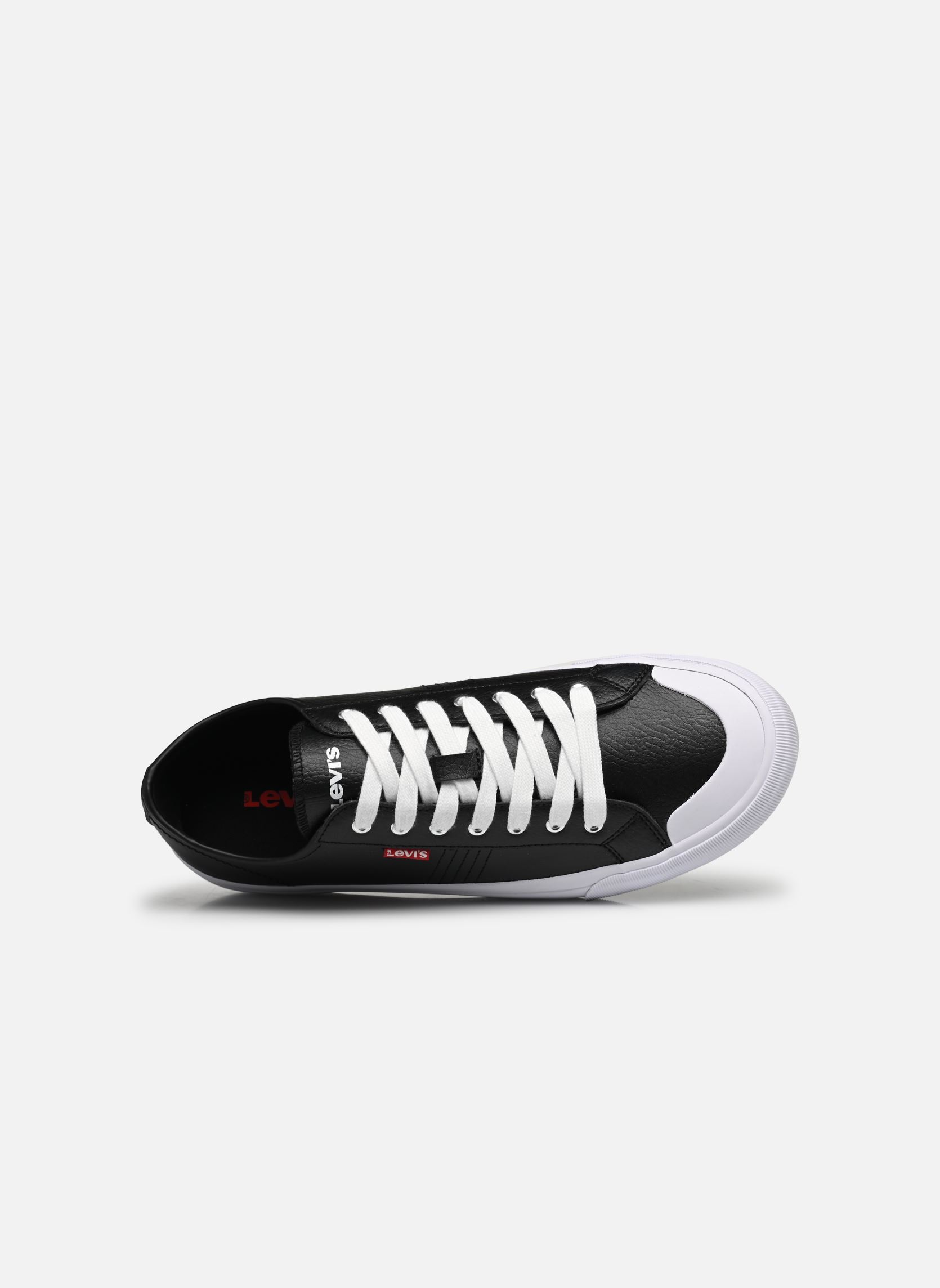 Baskets toile HERNANDEZ 3.0 homme noir Levi's Baskets toile HERNANDEZ 3.0 homme noir REGULAR BLACK
