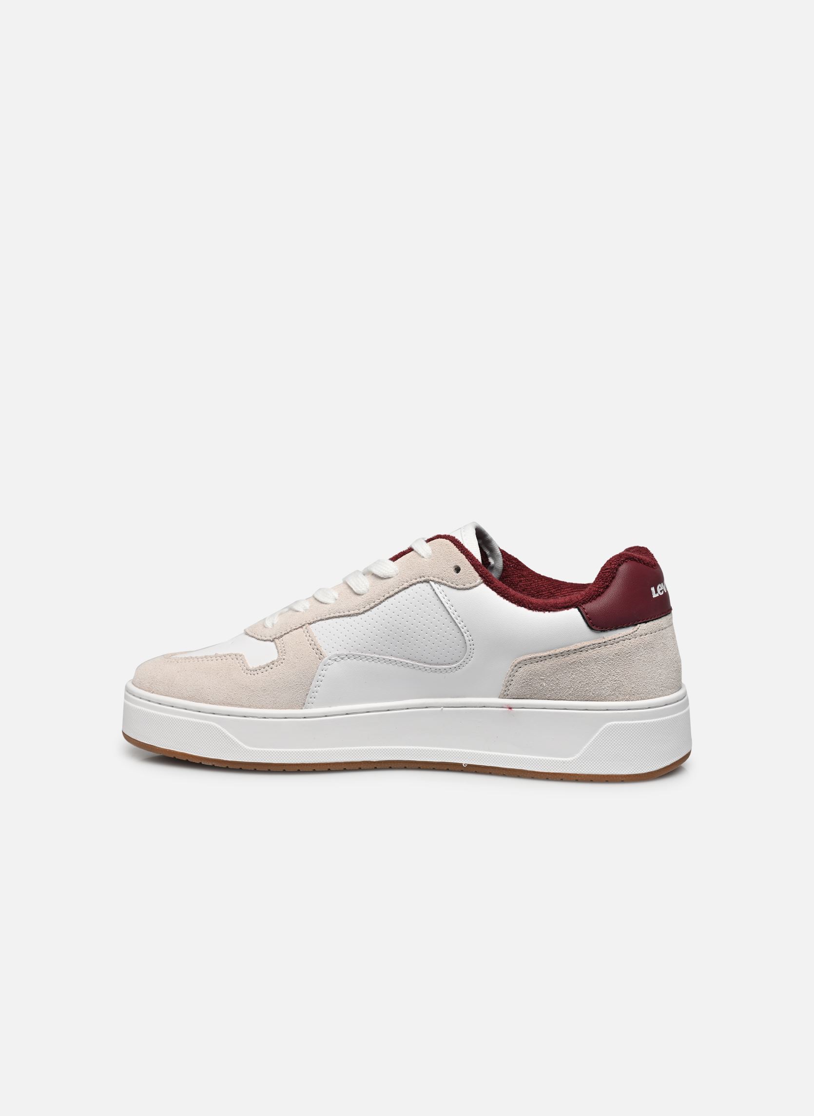 Niedrige Sneaker GLIDE herren weiß Levi's Niedrige Sneaker GLIDE herren weiß White