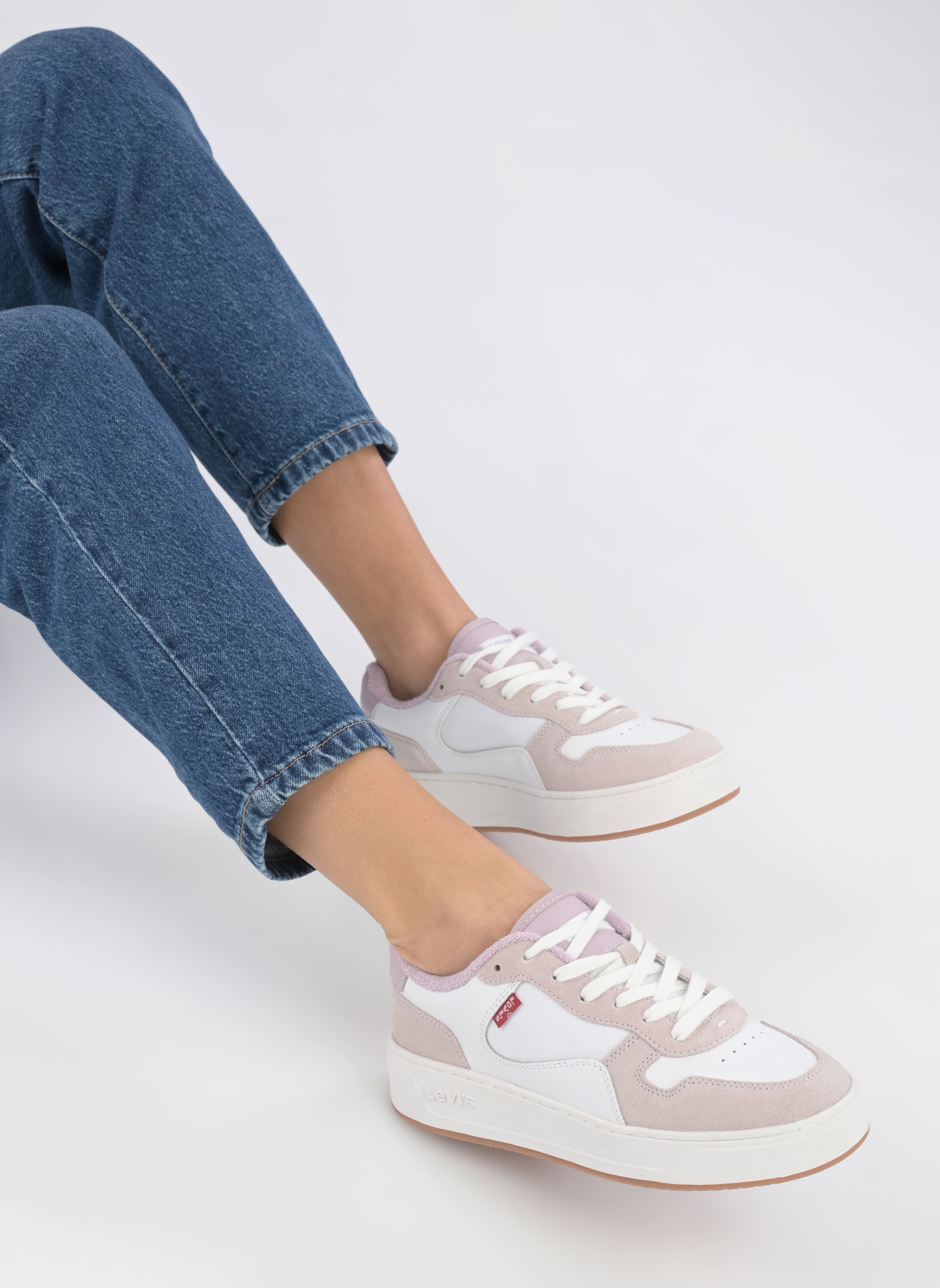 Baskets basses GLIDE S femme blanc Levi's Baskets basses GLIDE S femme blanc WHITE