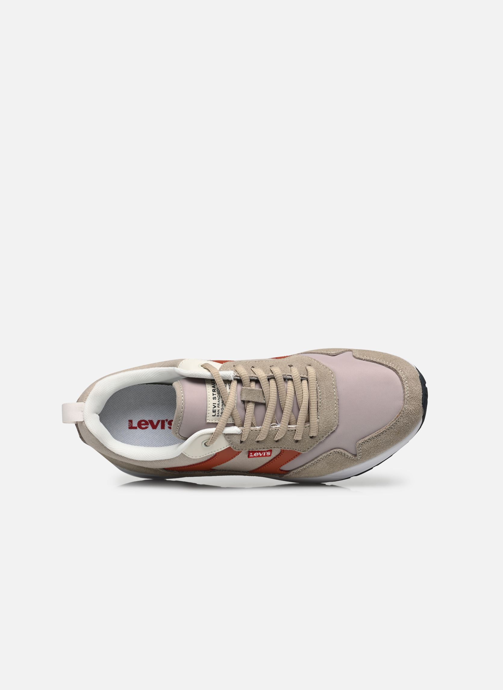Niedrige Sneaker OATS REFRESH herren weiß Levi's Niedrige Sneaker OATS REFRESH herren weiß Ecru