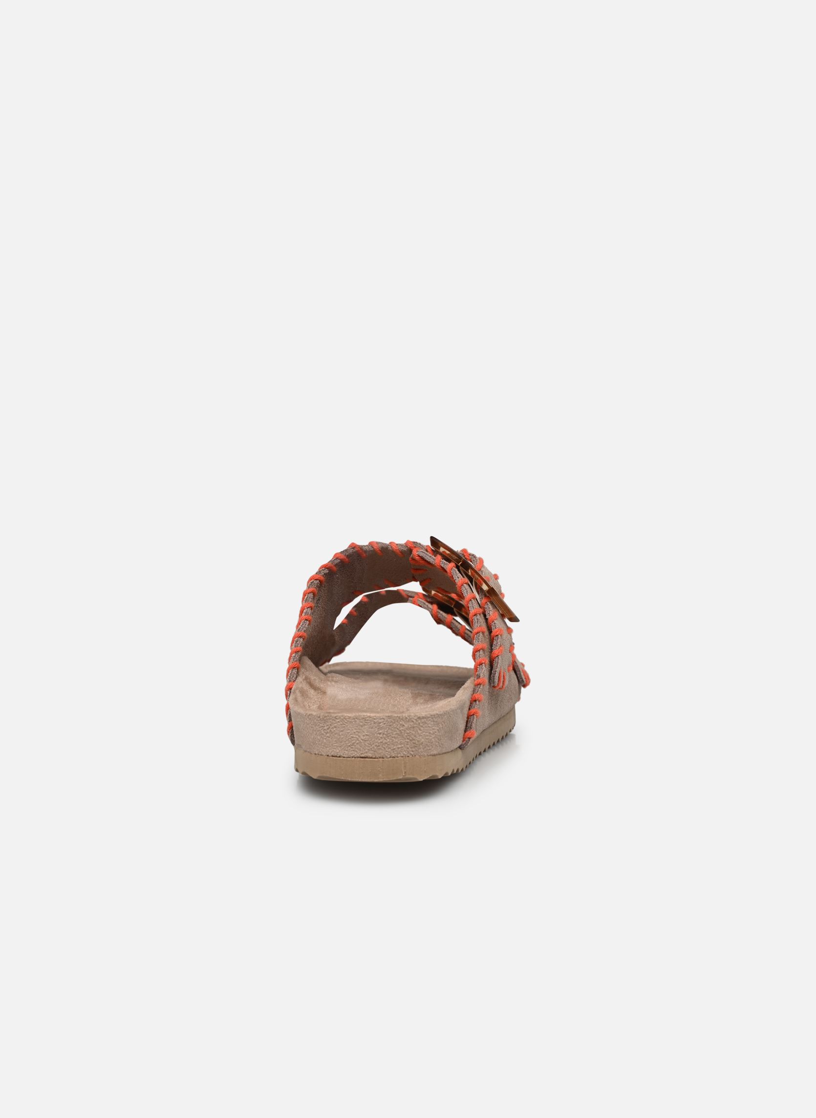 Sandales Sandales en suede avec coutures HC.BIO30 femme beige Colors of California Sandales Sandales en suede avec coutures HC.BIO30 femme beige MUD