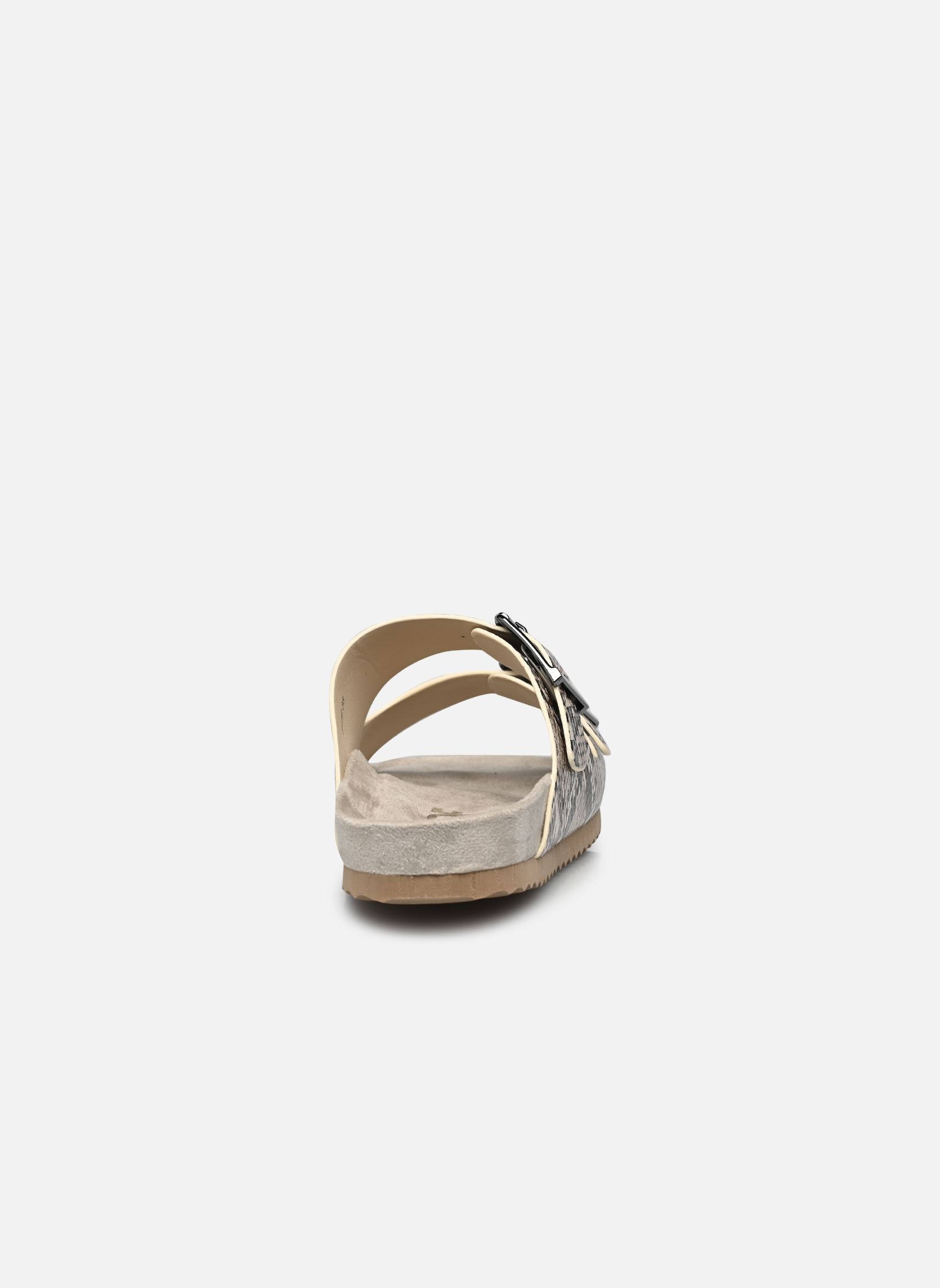 Sandales Sandales imprimées animalier avec boucle femme beige Colors of California Sandales Sandales imprimées animalier avec boucle femme beige NAT