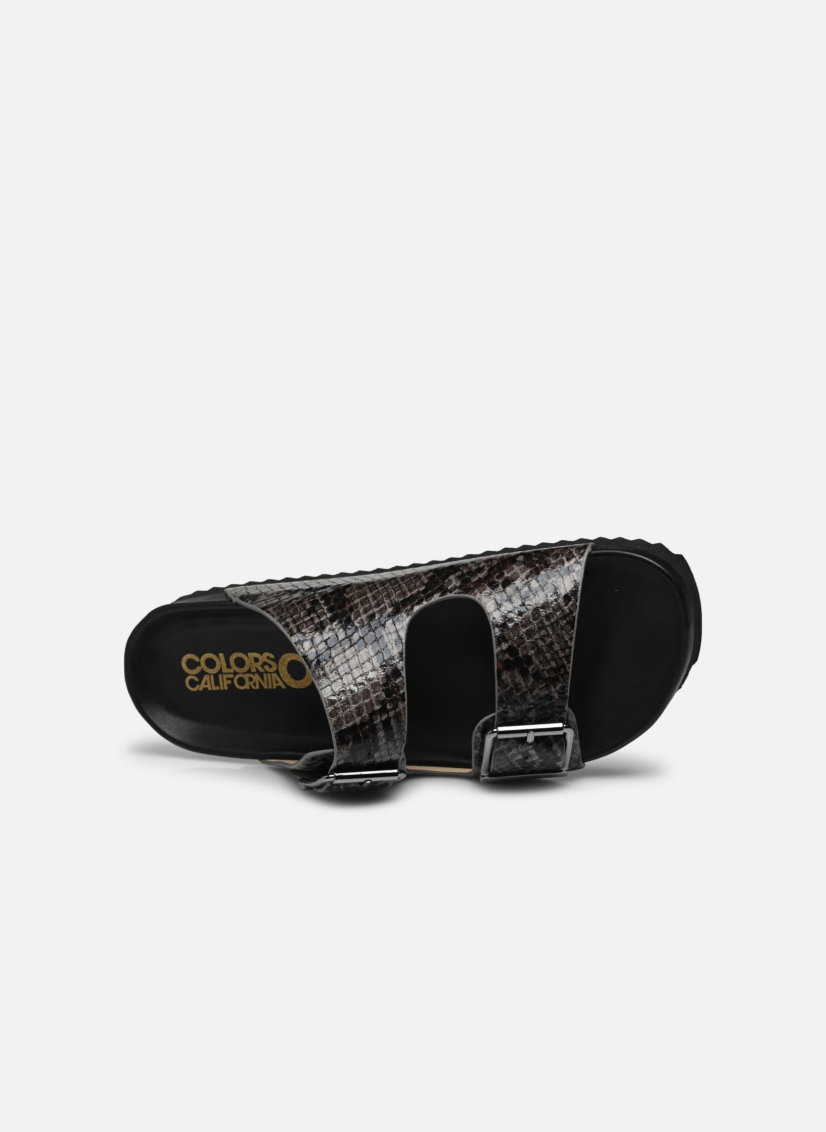 Sandalen Sandales imprimées animalier avec boucle damen schwarz Colors of California Sandalen Sandales imprimées animalier avec boucle damen schwarz BLA