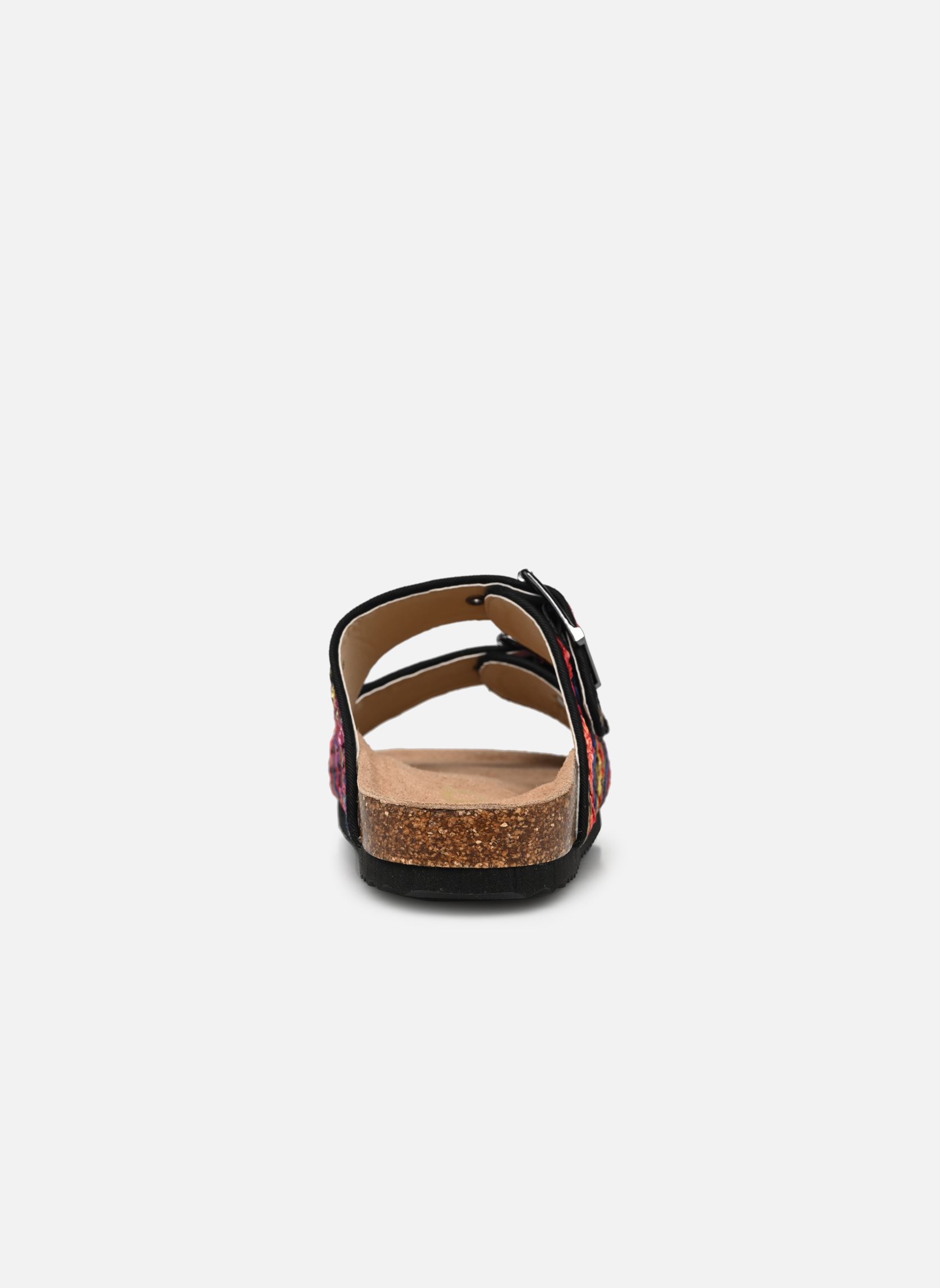 Sandales Sandales en raphia avec boucles HC.BIO30 femme noir Colors of California Sandales Sandales en raphia avec boucles HC.BIO30 femme noir BLA
