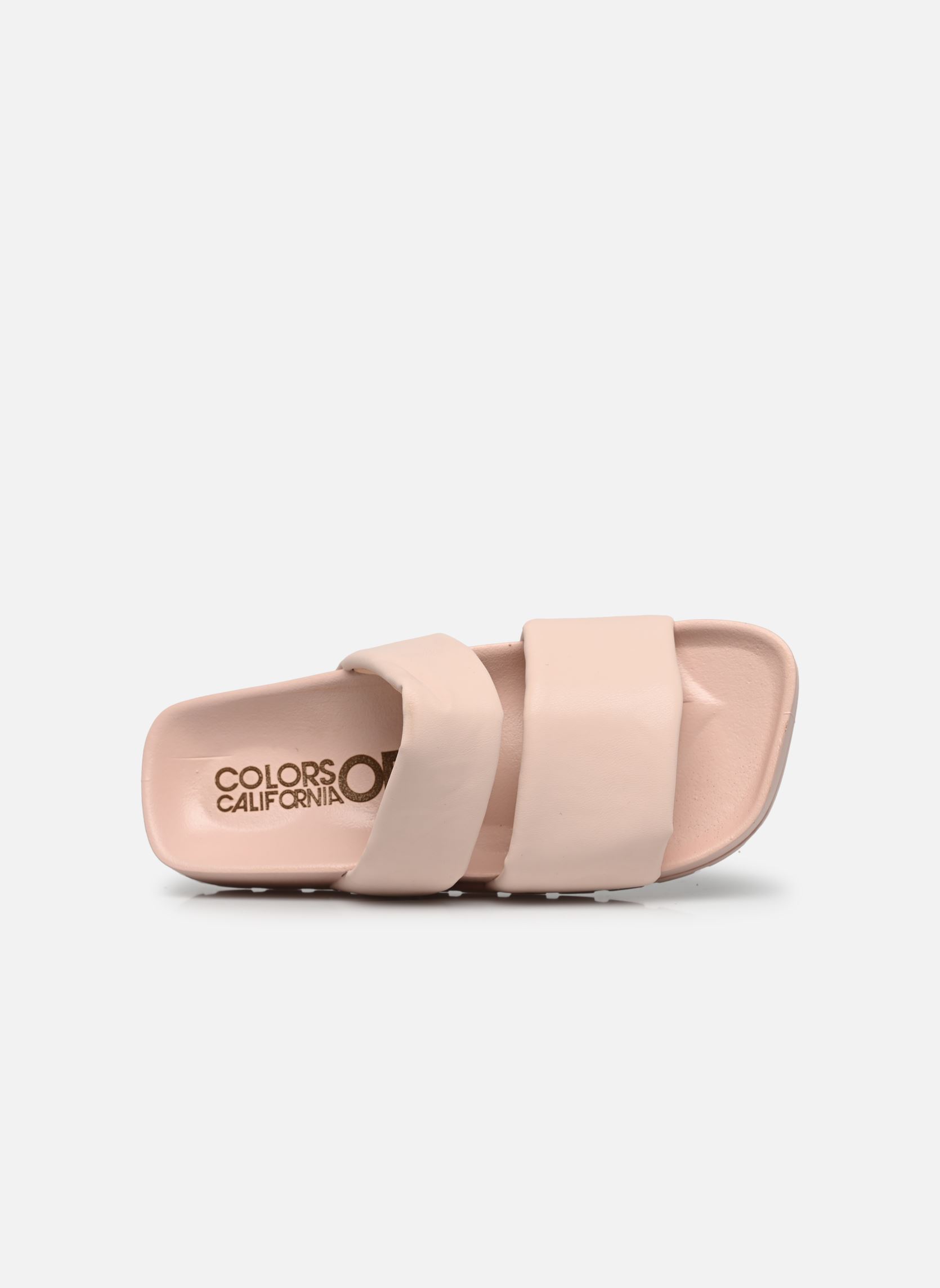 Mules Mule avec deux bandes HC.JINFYEDGE96 femme rose Colors of California Mules Mule avec deux bandes HC.JINFYEDGE96 femme rose PIN