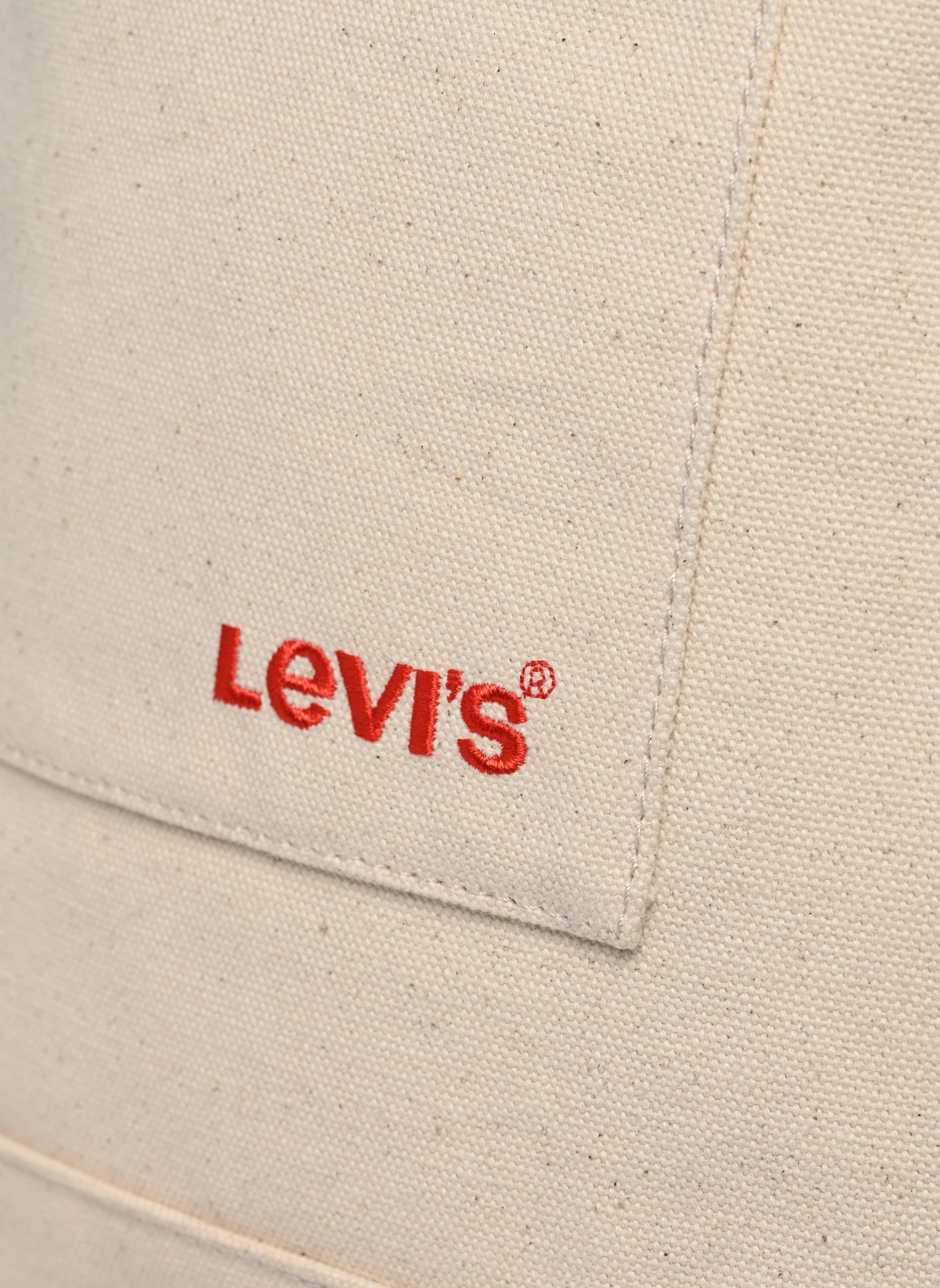 Grote winkelzak en tote bags ICON TOTE heren wit Levi's Grote winkelzak en tote bags ICON TOTE heren wit ECRU