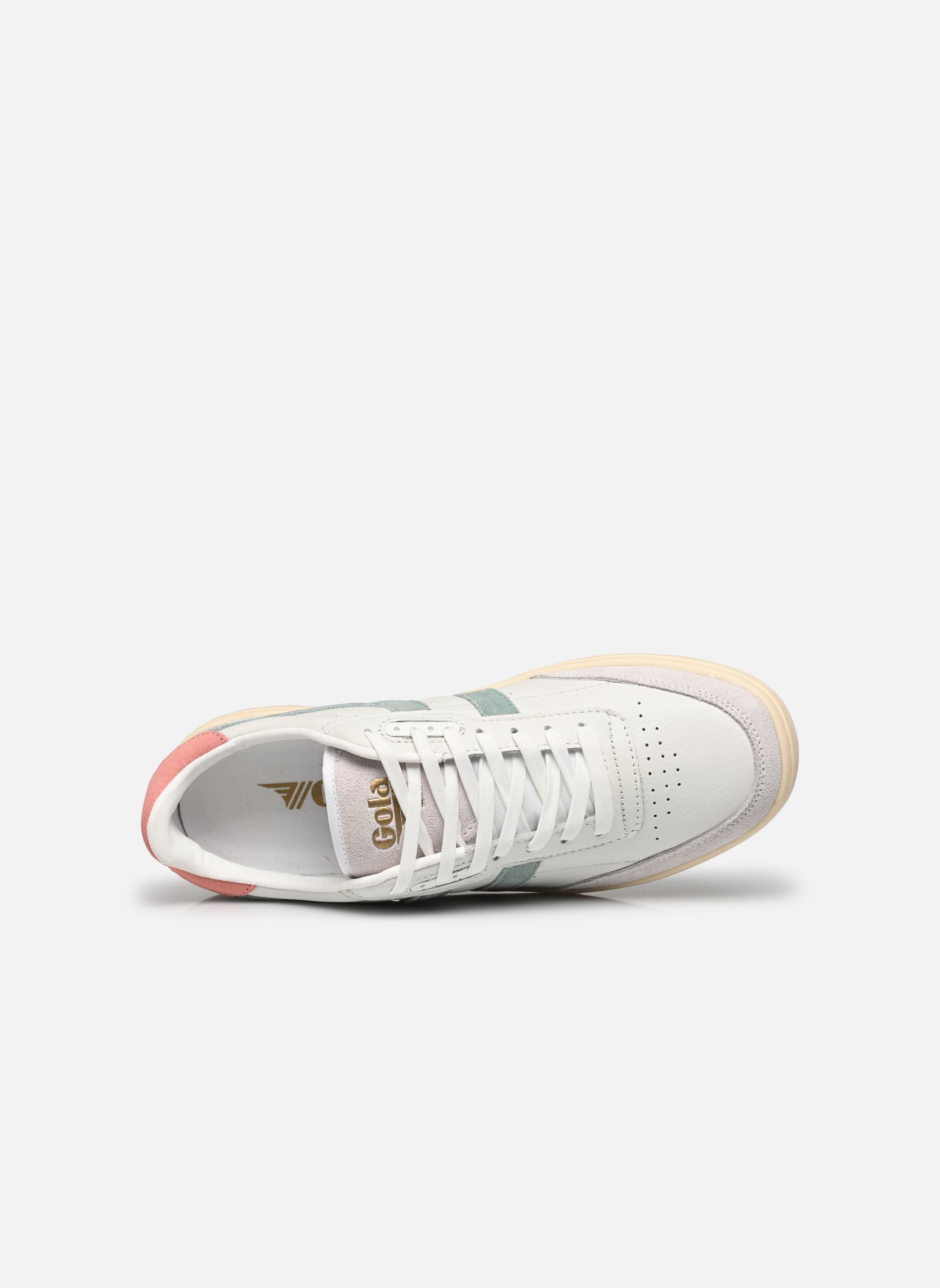 Baskets basses FALCON femme multicolore Gola Baskets basses FALCON femme multicolore WHITE/GREEN MIST/CORAL PINK