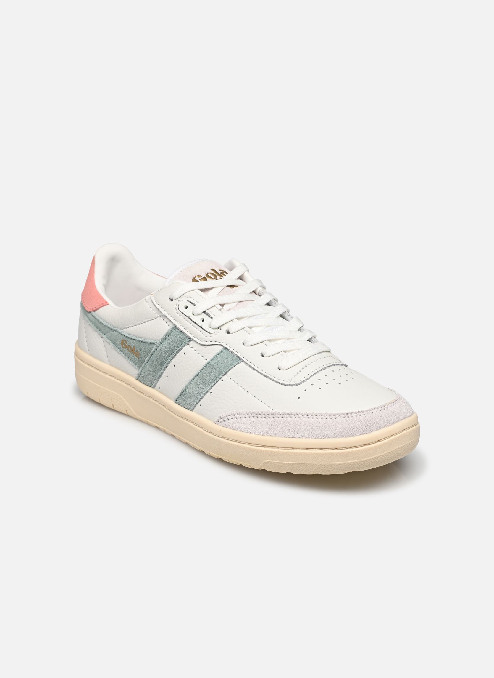Baskets basses FALCON femme multicolore Gola Baskets basses FALCON femme multicolore WHITE/GREEN MIST/CORAL PINK