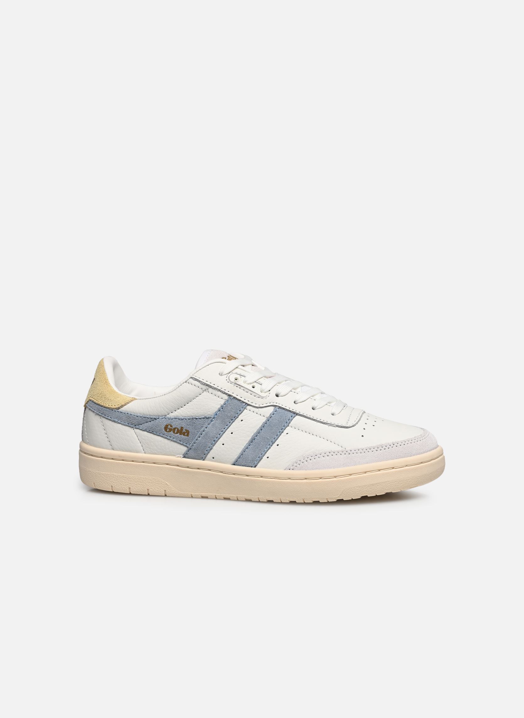 Lage sneakers FALCON dames wit Gola Lage sneakers FALCON dames wit WHITE/ICEBERG/LEMON