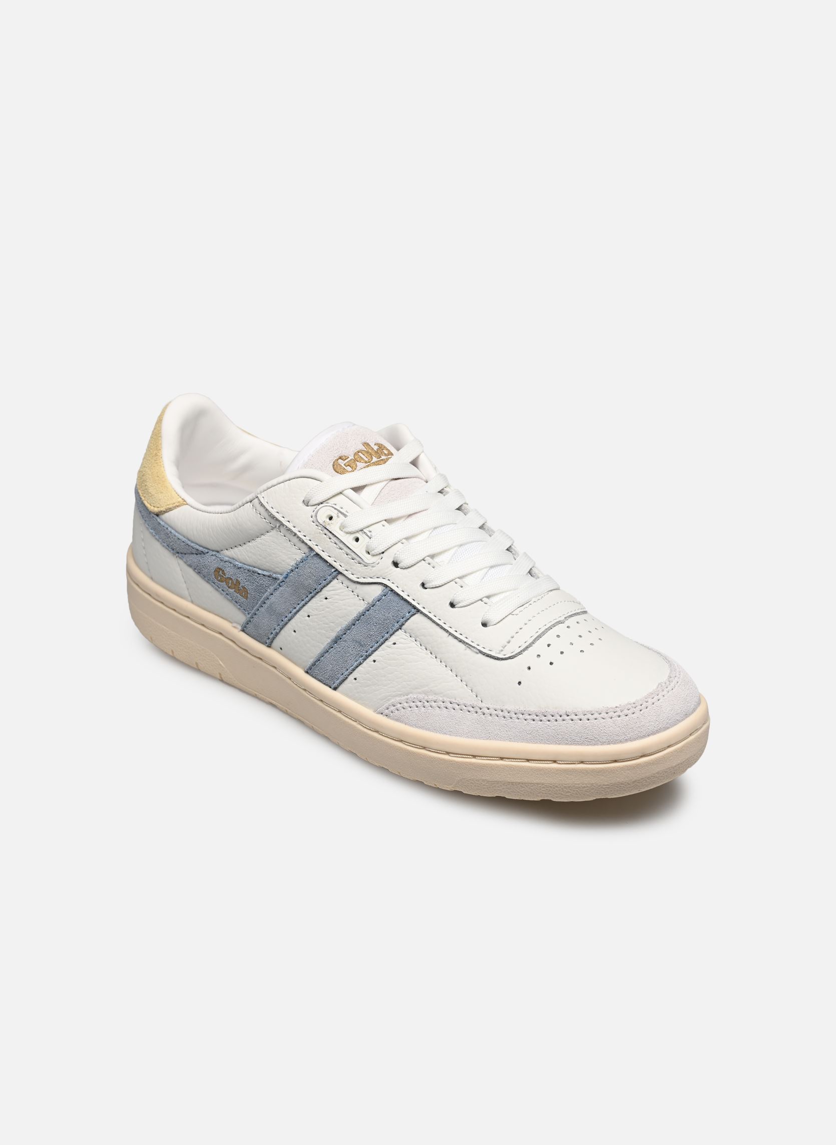Lage sneakers FALCON dames wit Gola Lage sneakers FALCON dames wit WHITE/ICEBERG/LEMON