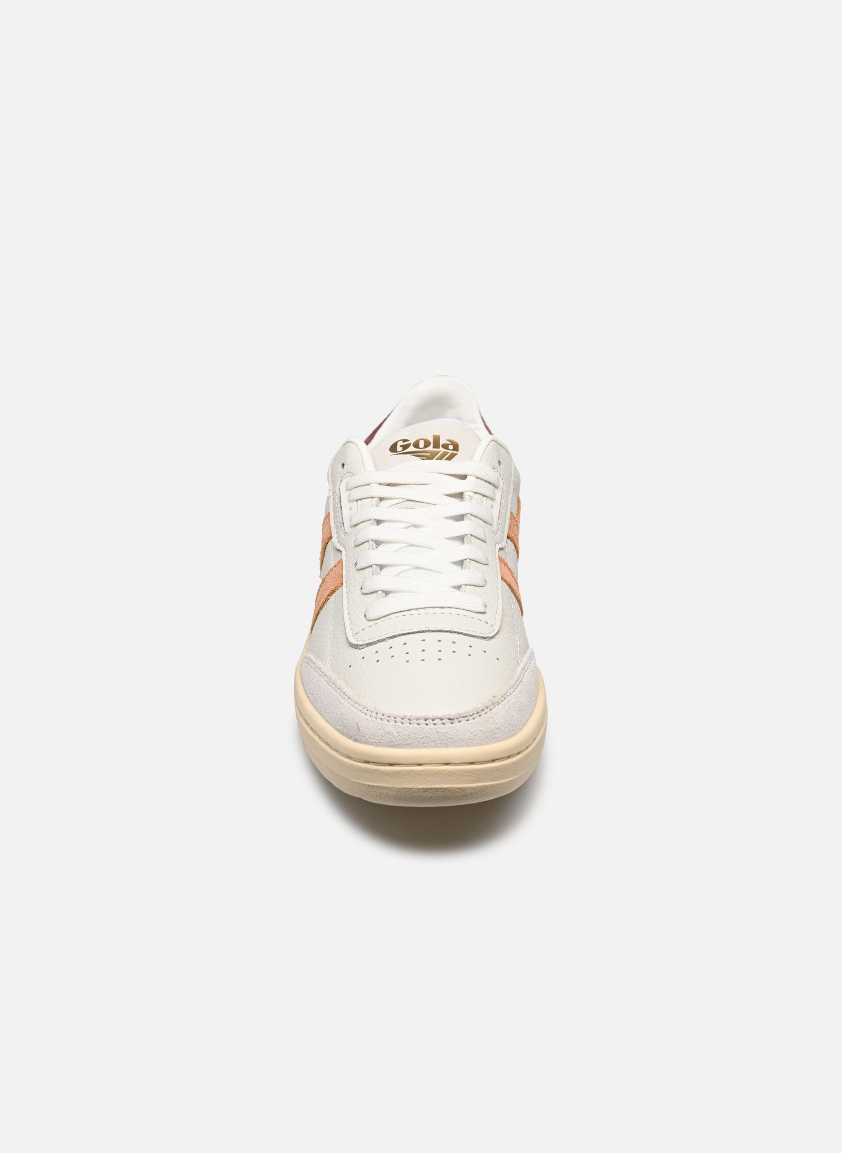 Niedrige Sneaker FALCON damen weiß Gola Niedrige Sneaker FALCON damen weiß WHITE/SALMON/WINDSOR WINE