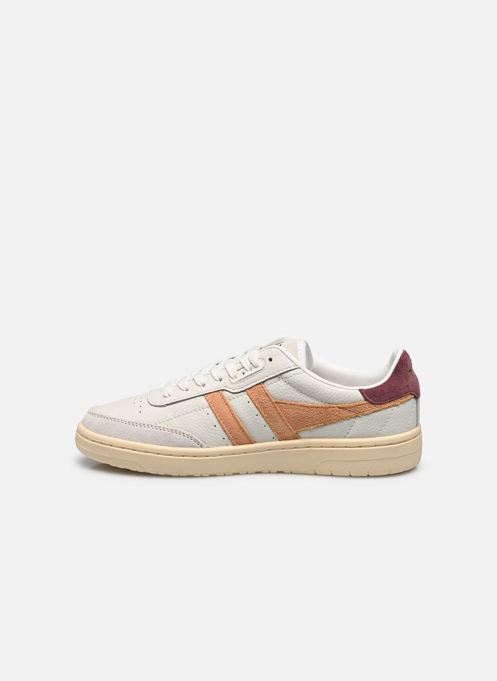 Niedrige Sneaker FALCON damen weiß Gola Niedrige Sneaker FALCON damen weiß WHITE/SALMON/WINDSOR WINE