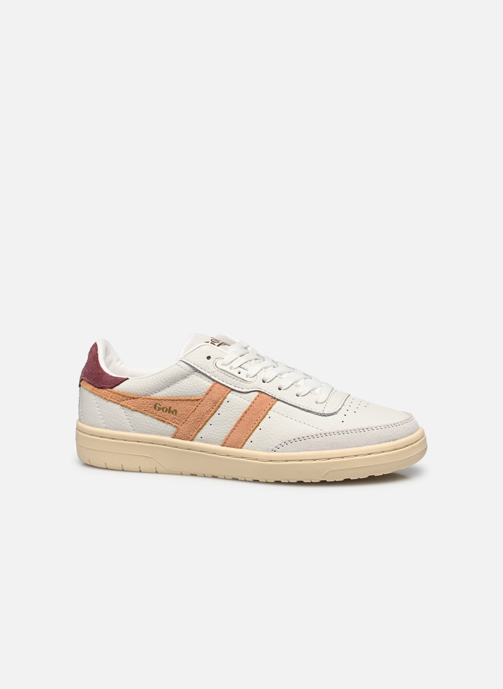 Niedrige Sneaker FALCON damen weiß Gola Niedrige Sneaker FALCON damen weiß WHITE/SALMON/WINDSOR WINE