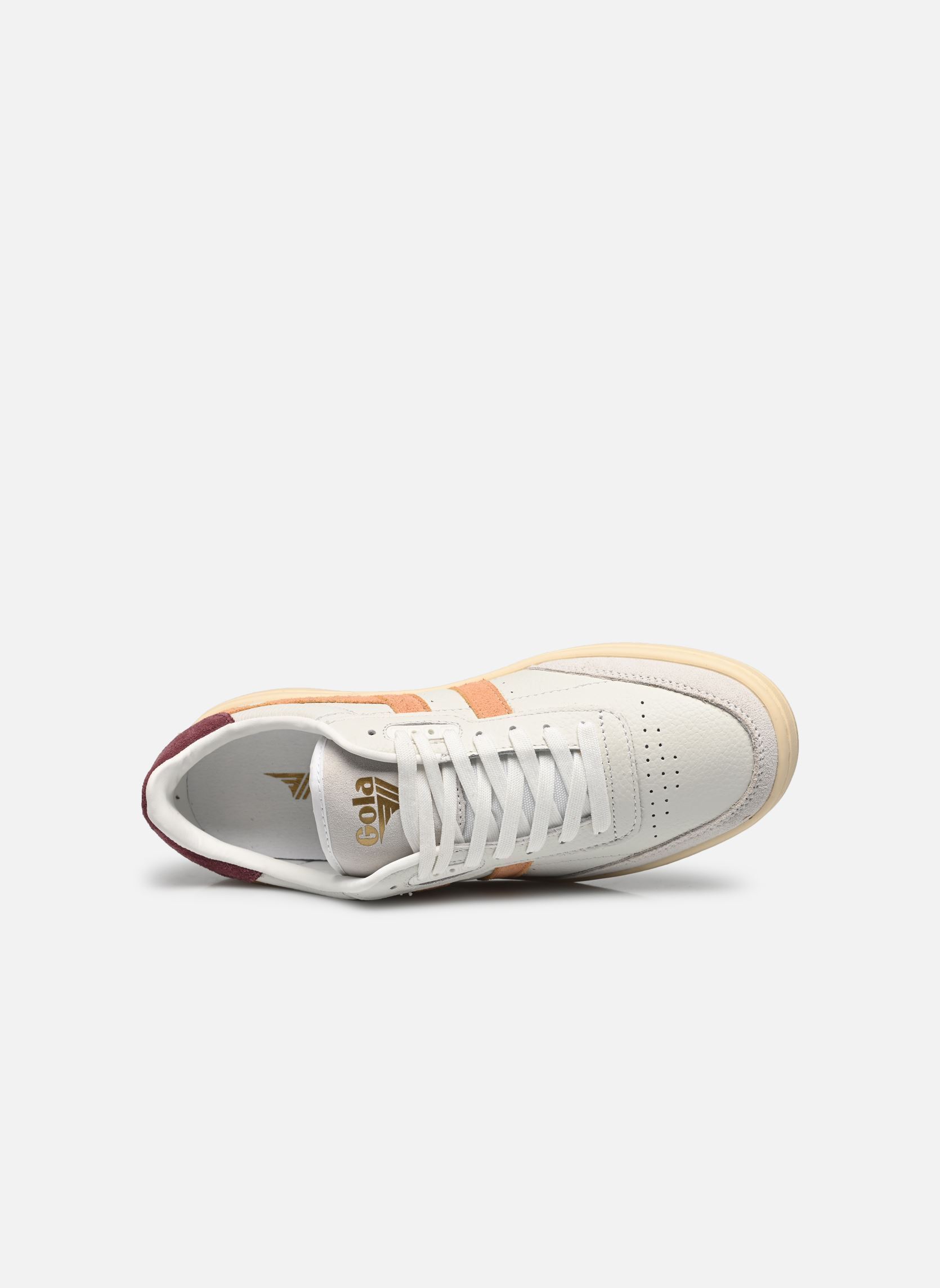 Niedrige Sneaker FALCON damen weiß Gola Niedrige Sneaker FALCON damen weiß WHITE/SALMON/WINDSOR WINE