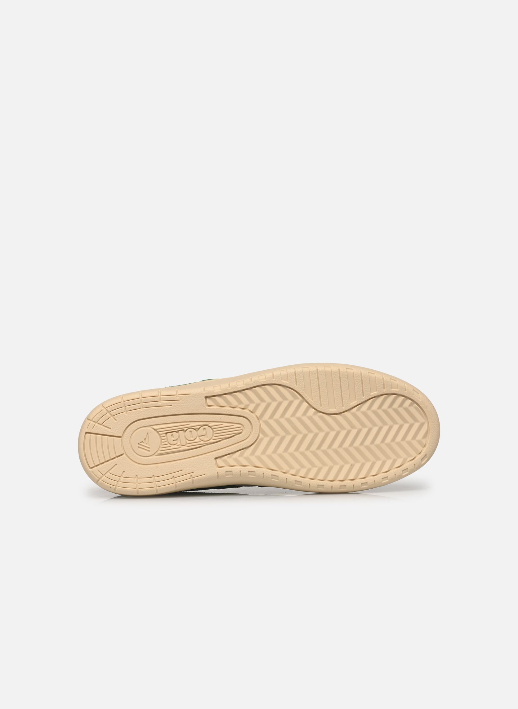 Niedrige Sneaker FALCON damen weiß Gola Niedrige Sneaker FALCON damen weiß White/Emerald/Dark Brown