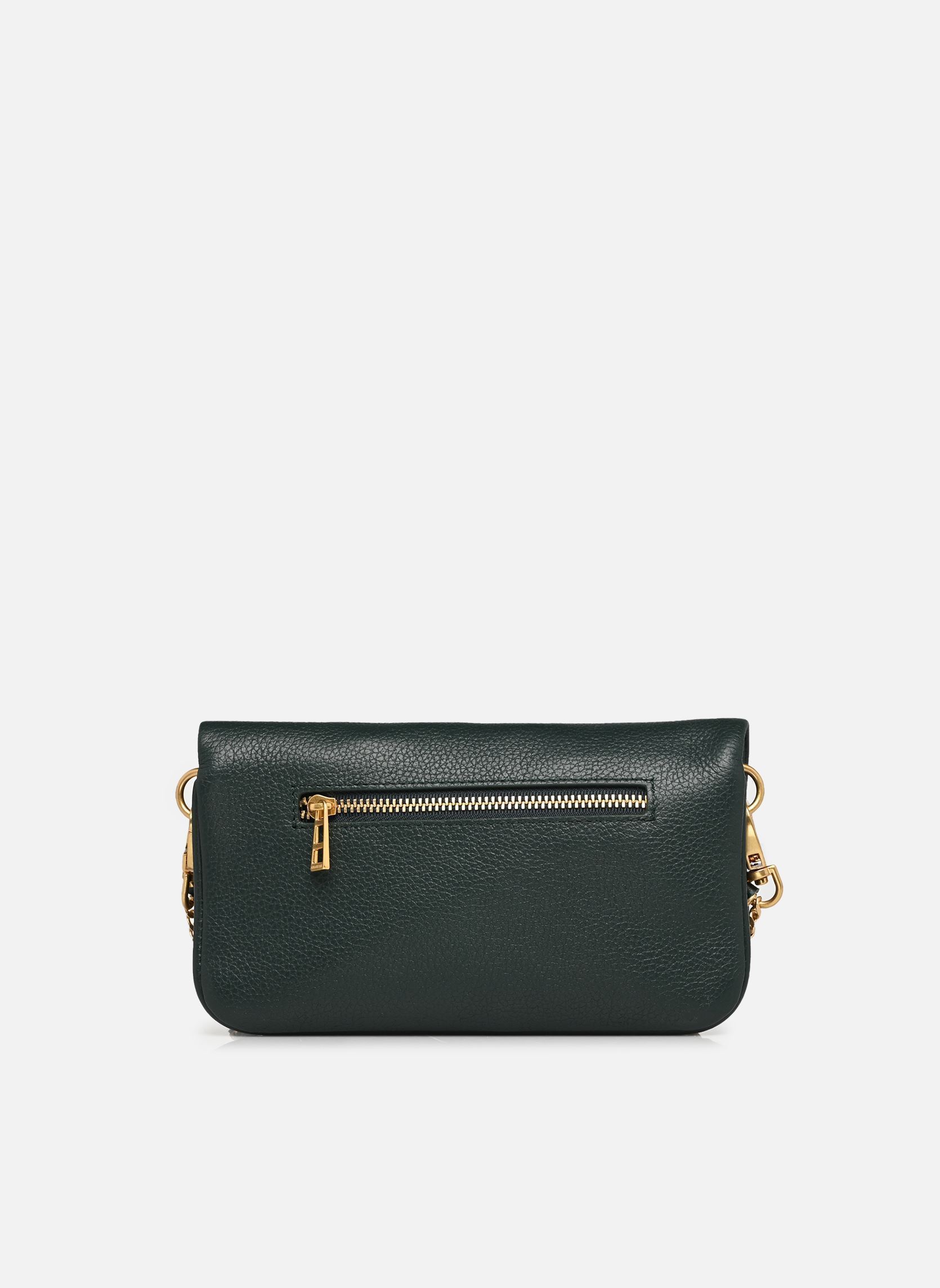 Sacs bandoulière ROCK NANO GRAINED LEATHER femme vert Zadig & Voltaire Sacs bandoulière ROCK NANO GRAINED LEATHER femme vert EMERALD