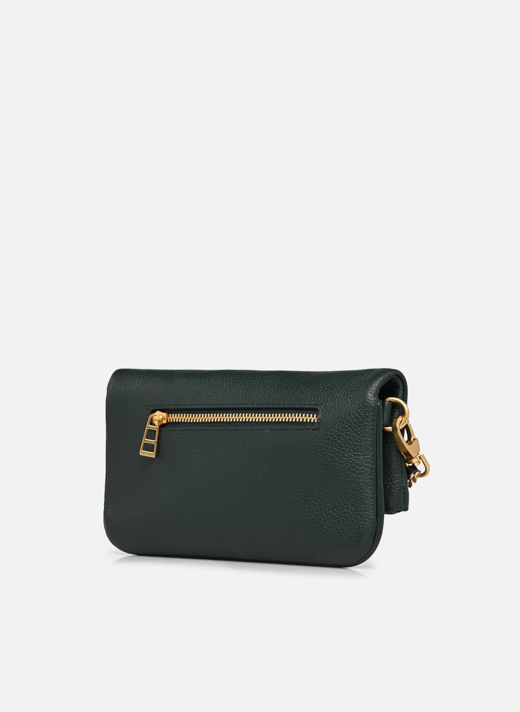 Sacs bandoulière ROCK NANO GRAINED LEATHER femme vert Zadig & Voltaire Sacs bandoulière ROCK NANO GRAINED LEATHER femme vert EMERALD