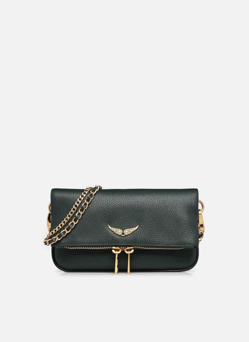 Zadig & Voltaire Sacs bandoulière ROCK NANO GRAINED LEATHER femme vert