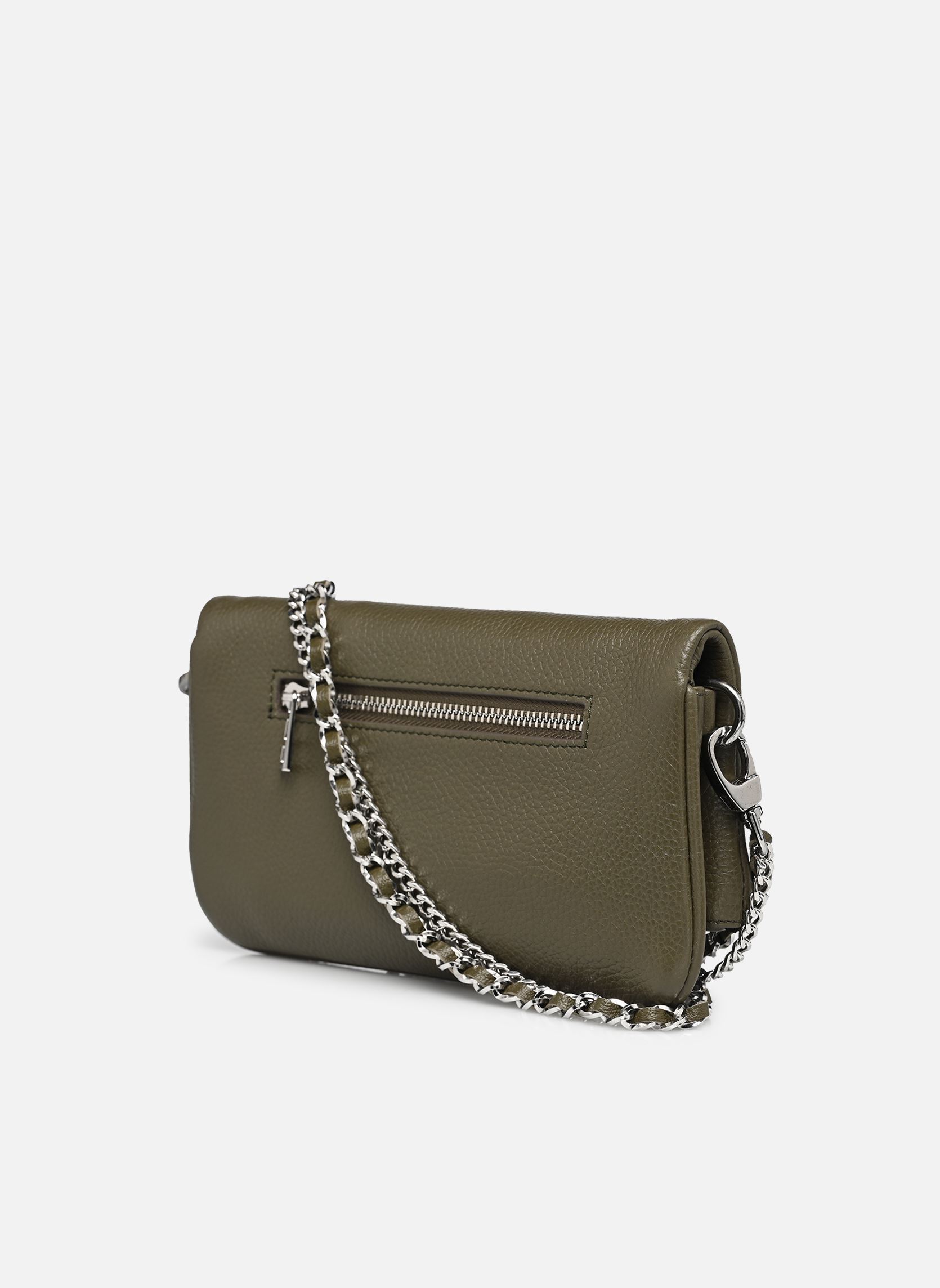 Umhängetaschen ROCK NANO GRAINED LEATHER damen grün Zadig & Voltaire Umhängetaschen ROCK NANO GRAINED LEATHER damen grün RECORD