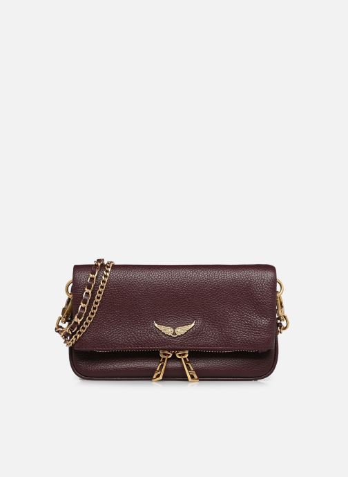 Zadig & Voltaire Umhängetaschen ROCK NANO GRAINED LEATHER damen bordeaux