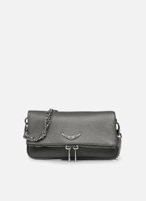 Borse a tracolla ROCK NANO GRAINED LEATHER donna grigio Zadig & Voltaire Borse a tracolla ROCK NANO GRAINED LEATHER donna grigio ROAD