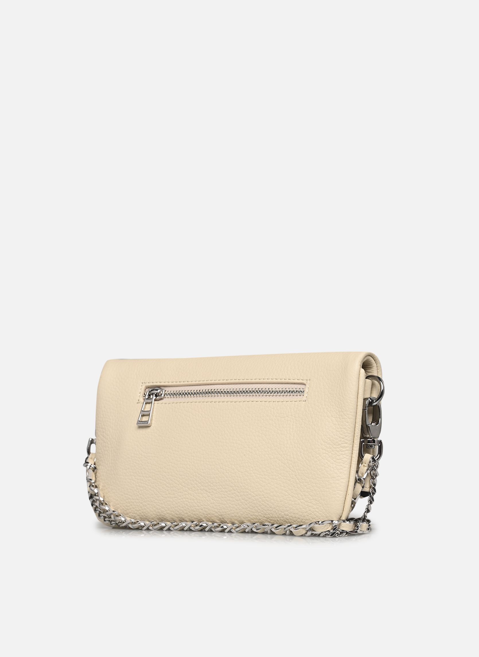 Sacs bandoulière ROCK NANO GRAINED LEATHER femme blanc Zadig & Voltaire Sacs bandoulière ROCK NANO GRAINED LEATHER femme blanc FLASH