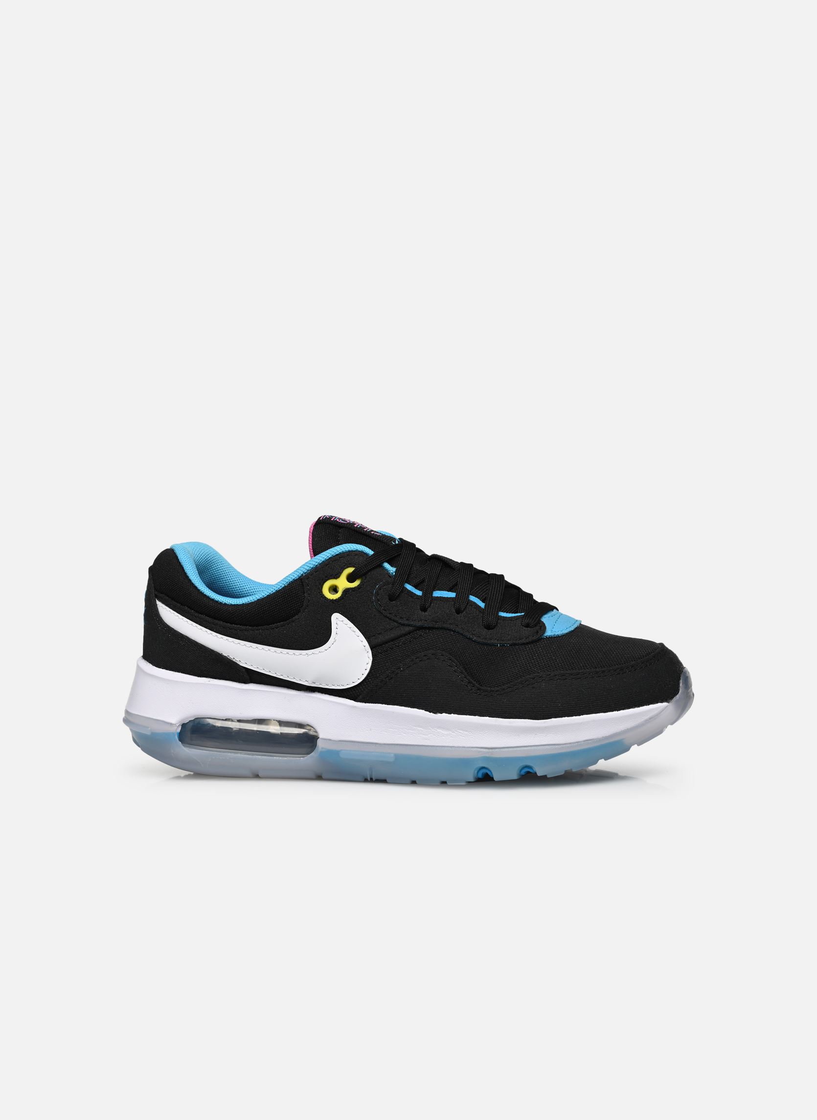 Niedrige Sneaker Air Max Motif (Gs) jungen schwarz Nike Niedrige Sneaker Air Max Motif (Gs) jungen schwarz Black/White-Blue Lightning-Gam