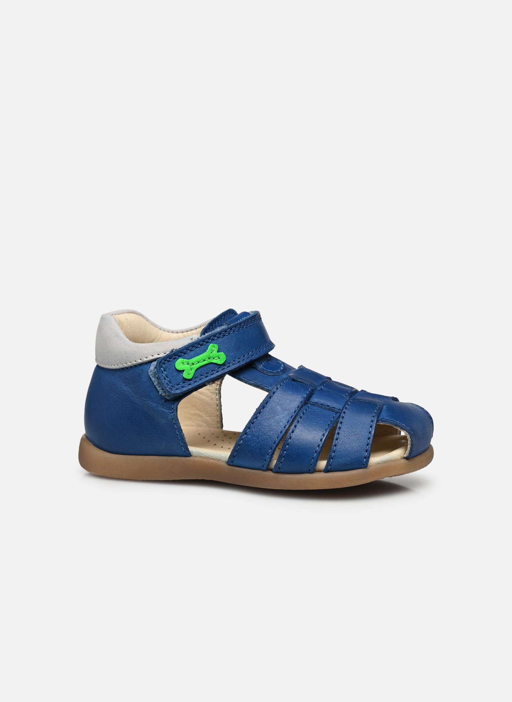 Sandalen 4123 SARO jongens blauw Stones and Bones Sandalen 4123 SARO jongens blauw CALF L.BLUE + OFF WHITE